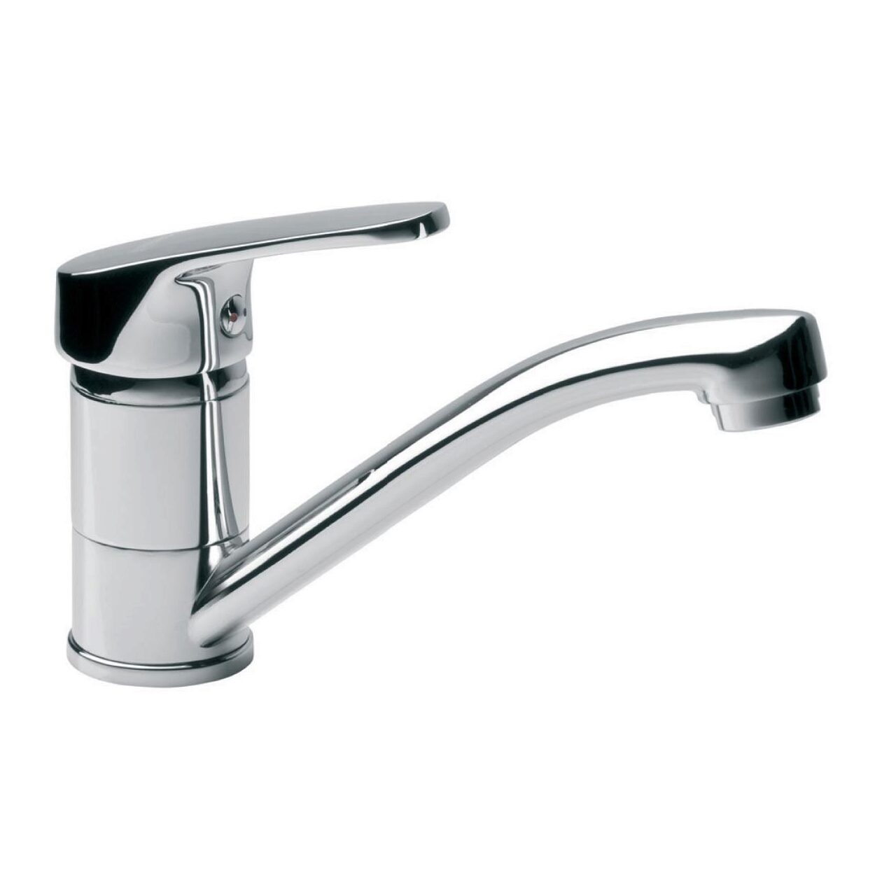 Ferro Baterie lavoar ferro smile bsm2a, 3/8'', marimea s, monocomanda, cartus ceramic, pivotanta, fara evacuare, crom