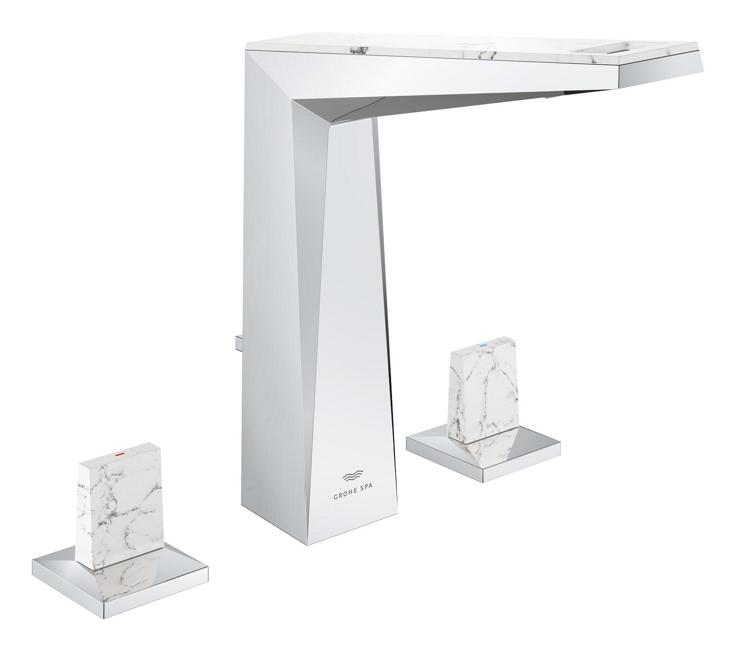 Grohe SPA Baterie lavoar grohe allure brilliant, l, 221 mm, ventil, quartz, crom, 20668000