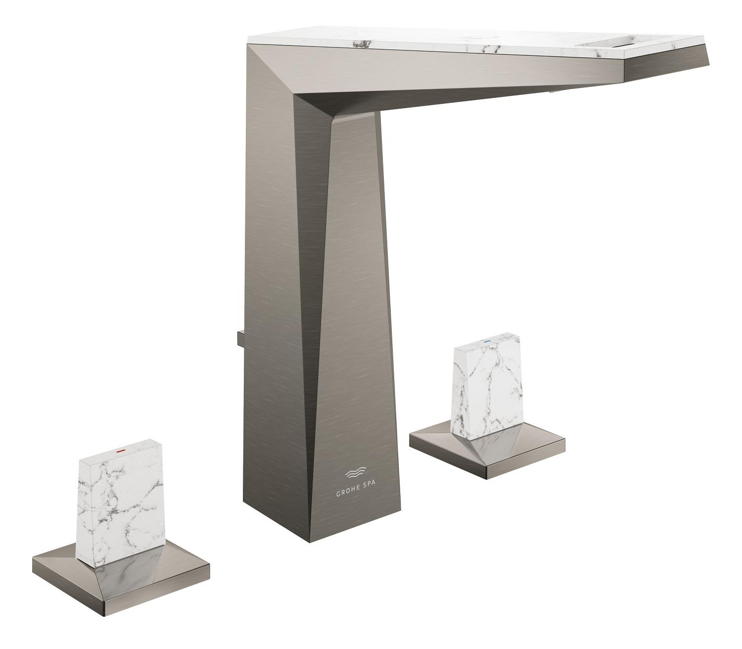Grohe SPA Baterie lavoar grohe allure brilliant, l, 221 mm, ventil, quartz, mat, grafit, 20668al0