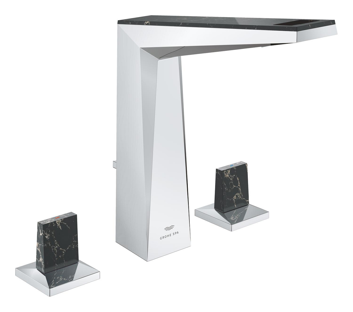 Grohe SPA Baterie lavoar grohe allure brilliant, l, 221 mm, ventil, quartz, crom, 20669000
