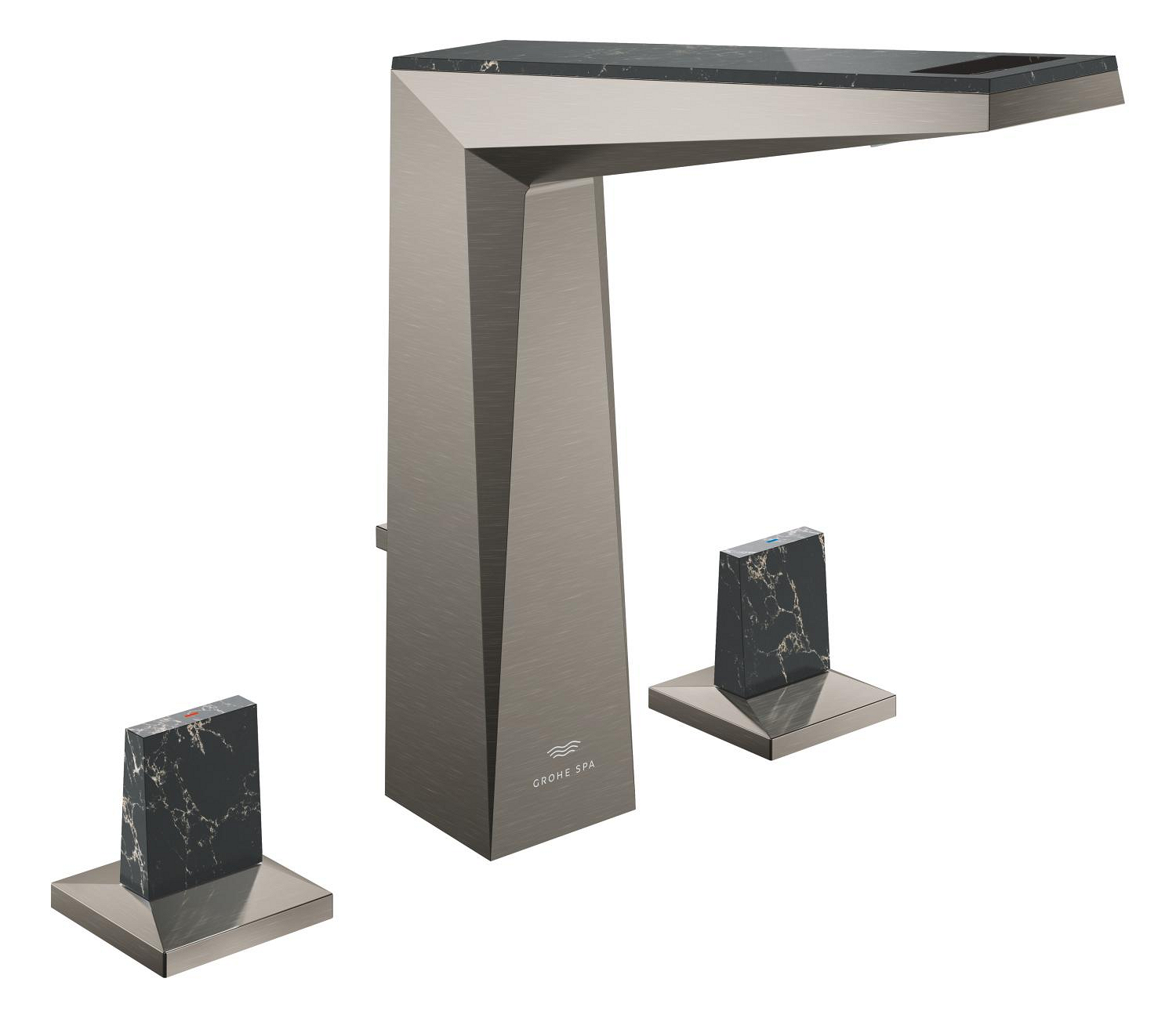 Grohe SPA Baterie lavoar grohe allure brilliant, l, 221 mm, ventil, quartz, mat, grafit, 20669al0