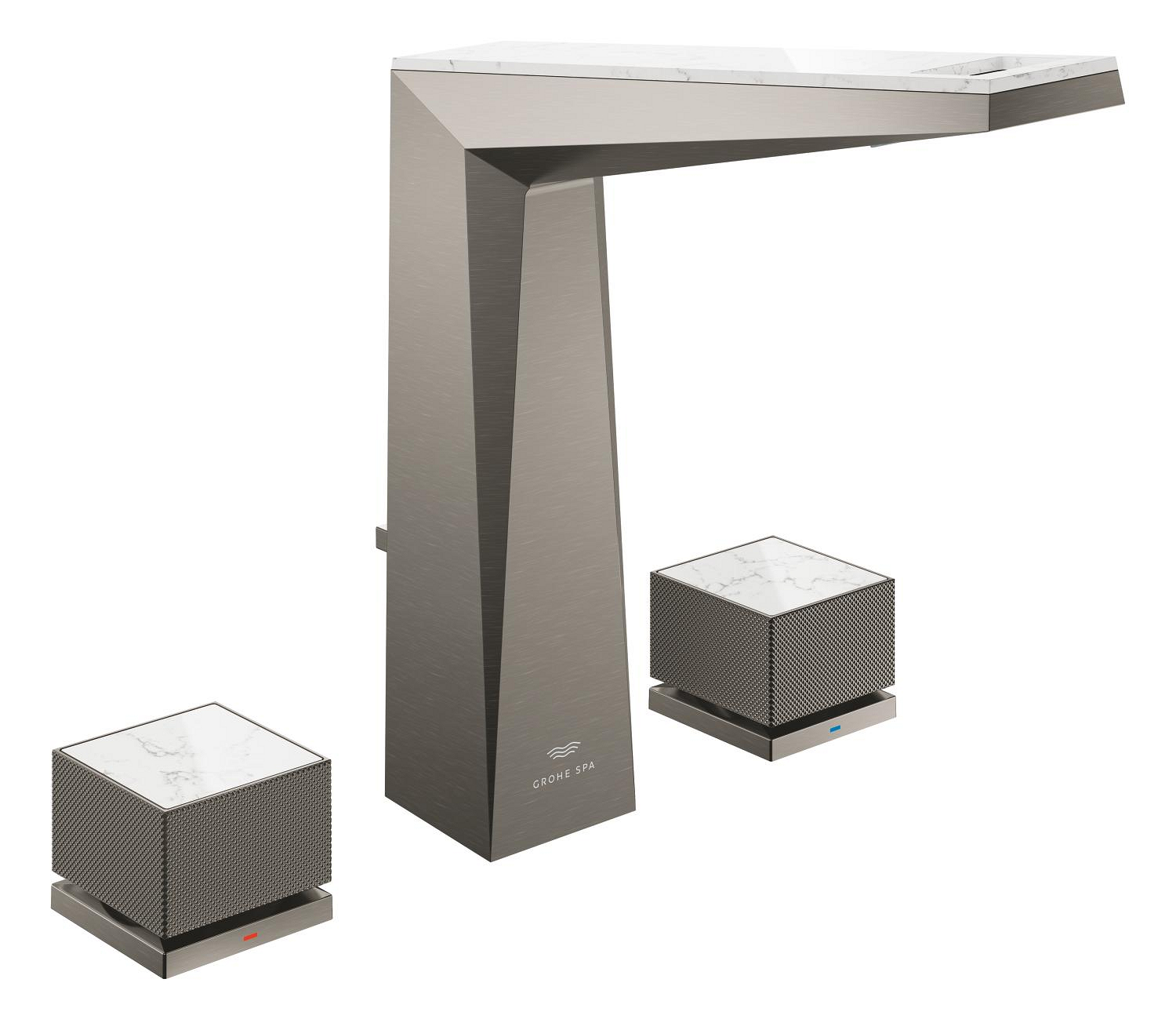 Grohe SPA Baterie lavoar grohe allure brilliant, l, 221 mm, ventil, quartz, mat, grafit, 20671al0
