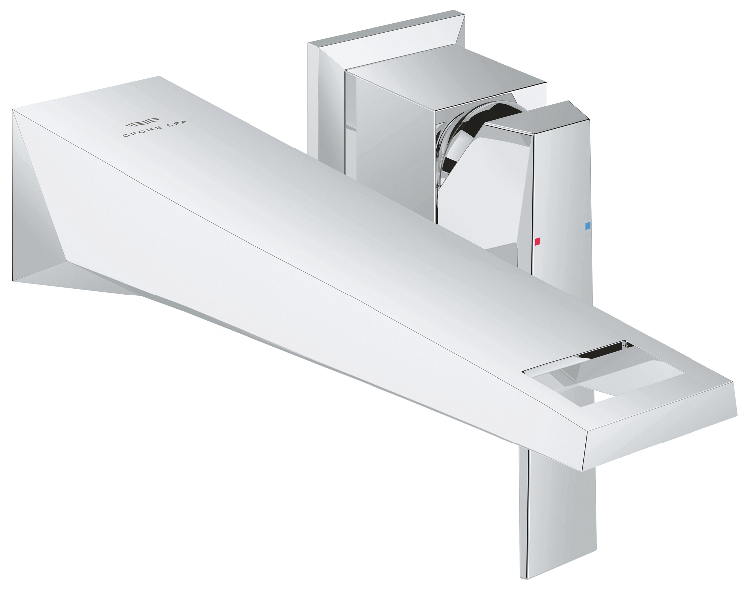 Grohe SPA Baterie lavoar grohe allure brilliant, pe perete, 210 mm, necesita valva, crom, 29403000