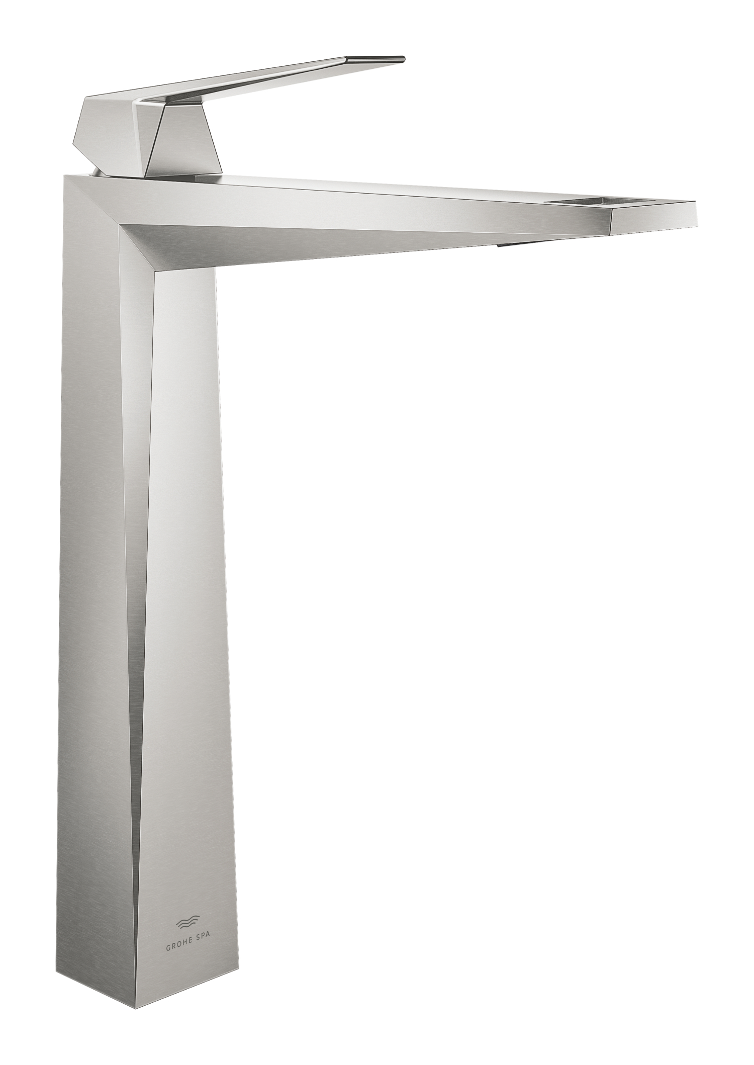 Grohe SPA Baterie lavoar grohe allure brilliant, xl, 333 mm, mat, otel satinat, 24346dc0
