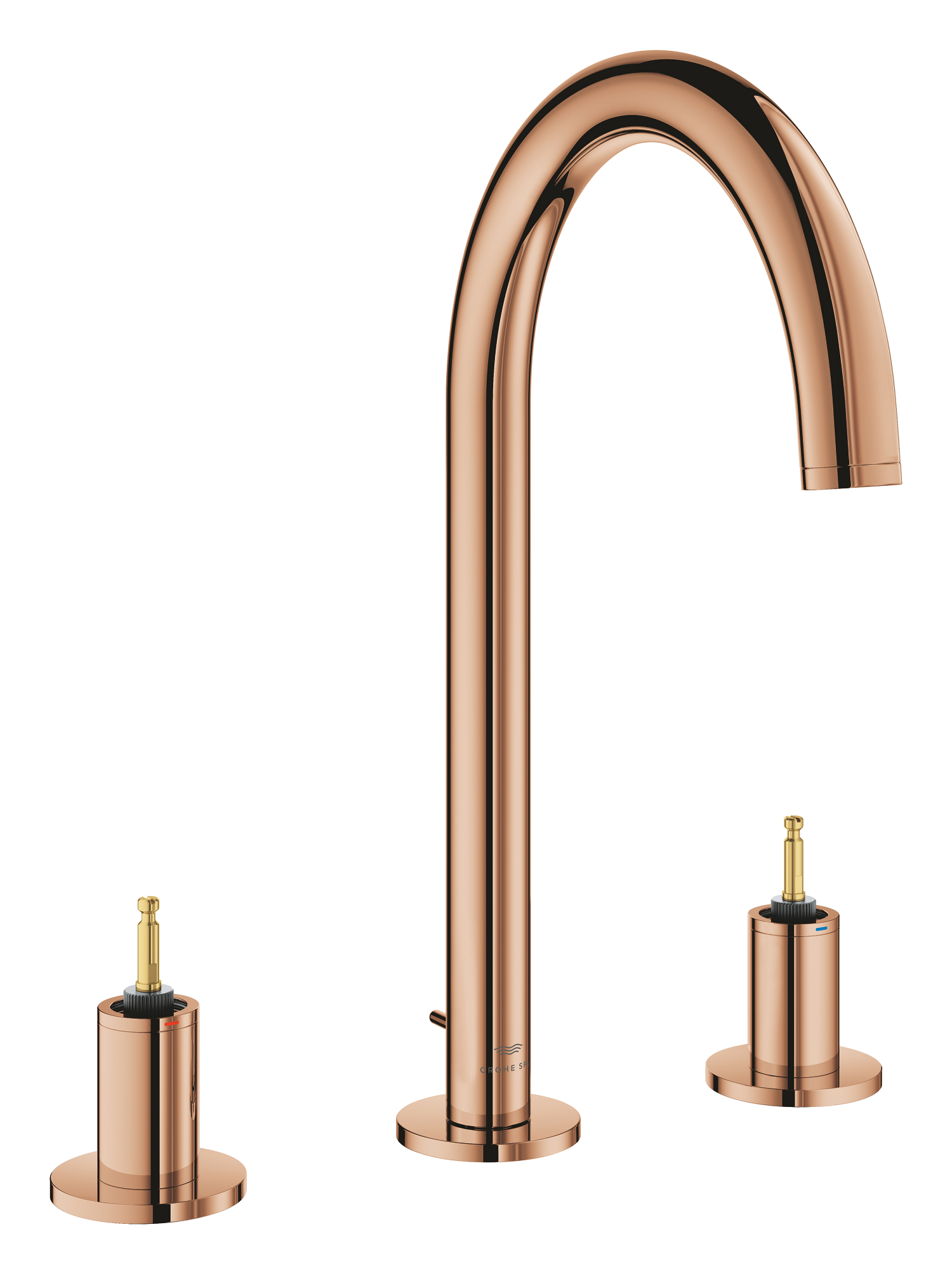 Grohe SPA Baterie lavoar grohe atrio private collection, l, 291 mm, necesita maner, ventil, lucios, cupru, 20593da0