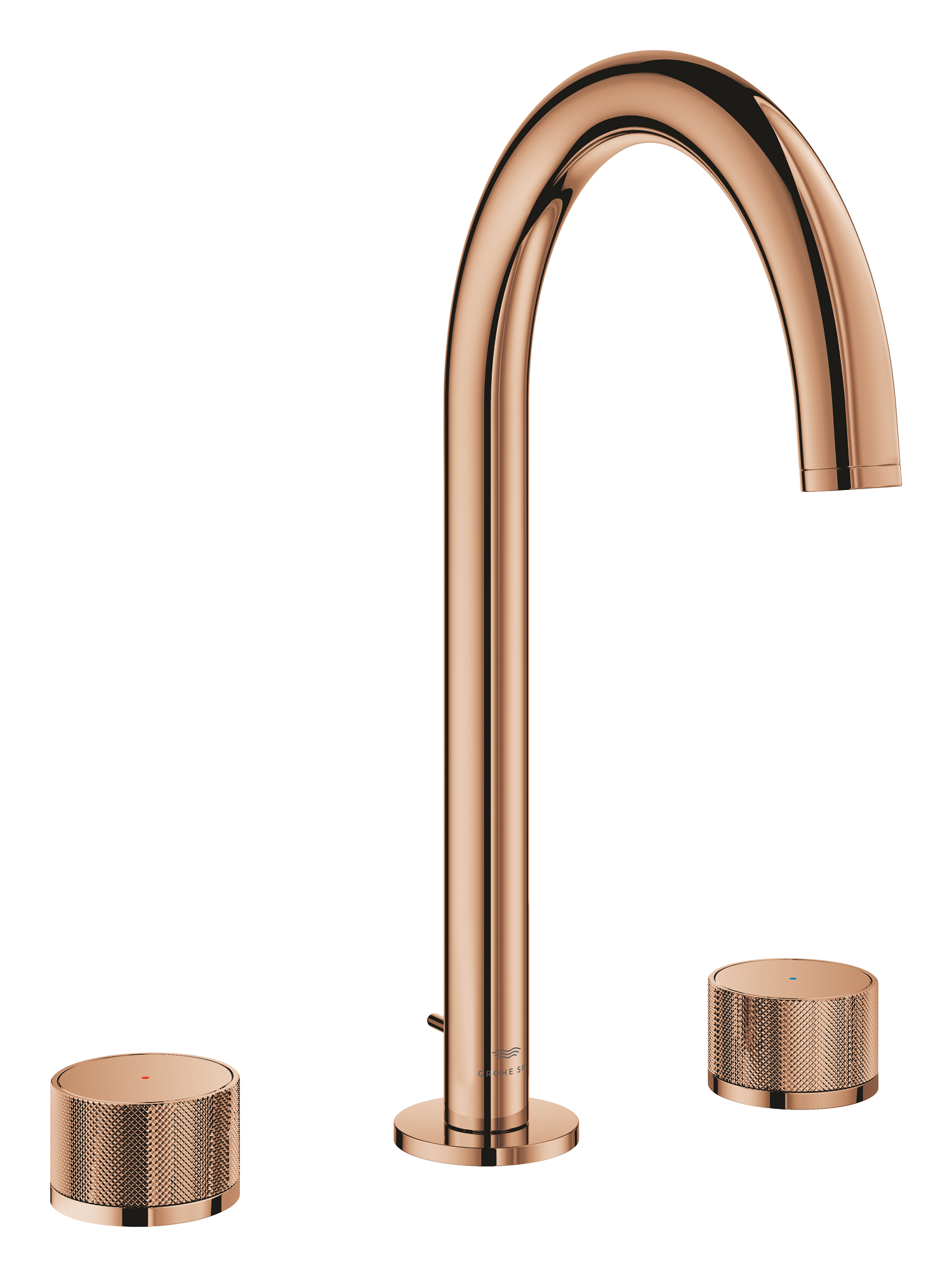 Grohe SPA Baterie lavoar grohe atrio private collection, l, 291 mm, ventil, lucios, cupru, 20595da0