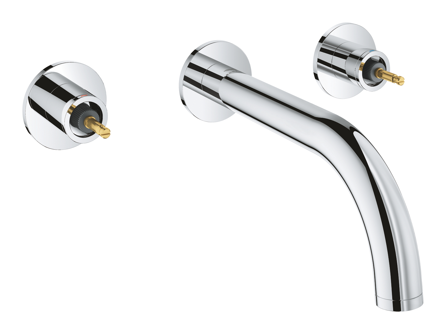 Grohe SPA Baterie lavoar grohe atrio private collection, pe perete, 200 mm, necesita valva/maner, crom, 20587000