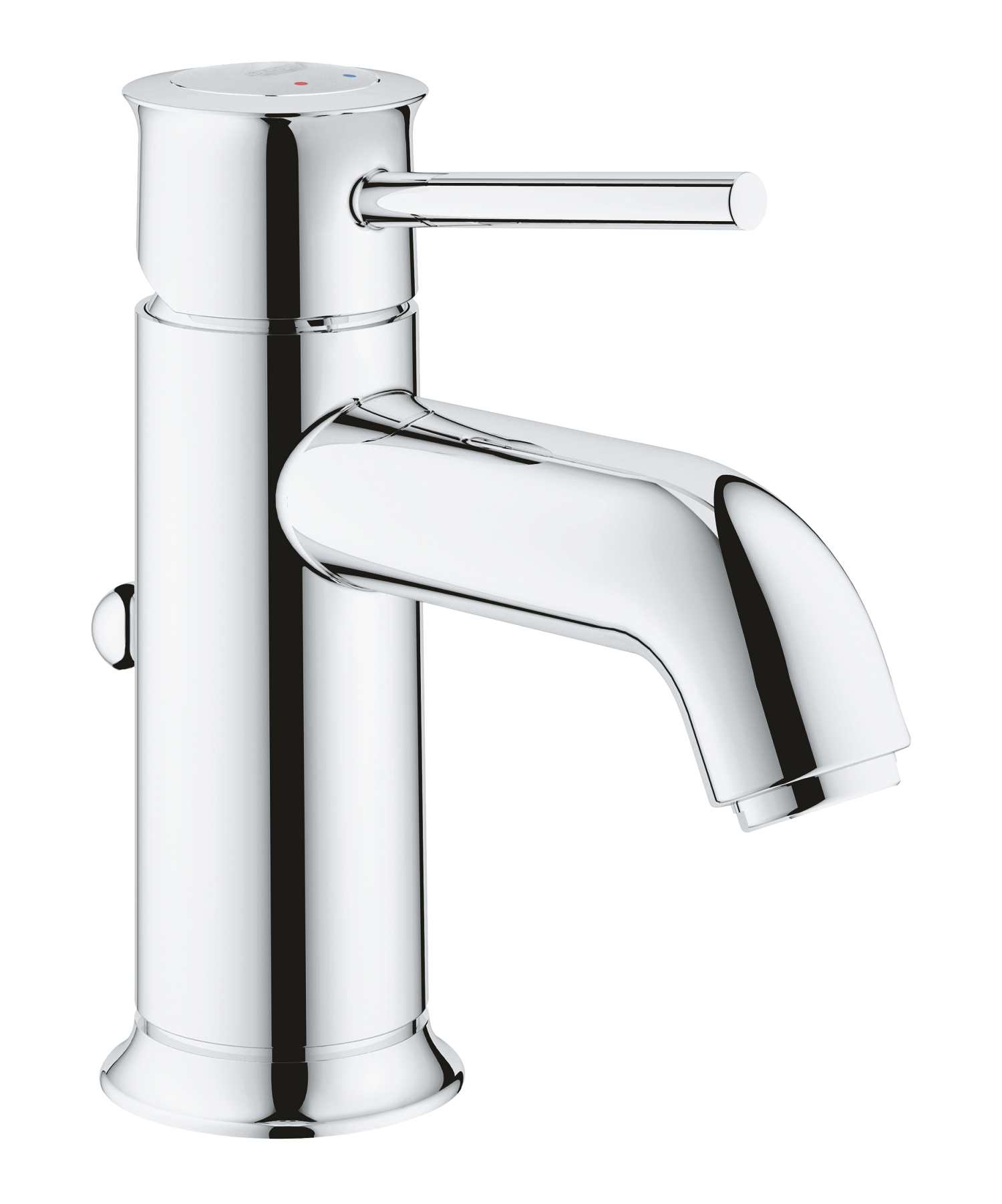 Grohe Baterie lavoar grohe bauclassic 23161000, 3/8'', m, 155 mm, ventil, crom