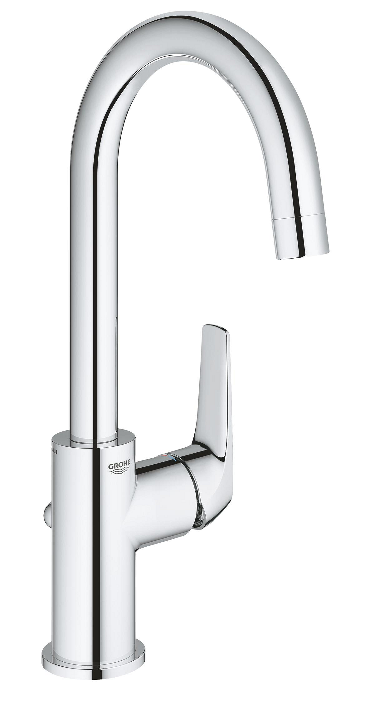 Grohe Baterie lavoar  grohe bauflow, l, 310 mm, ventil, crom, 23753000
