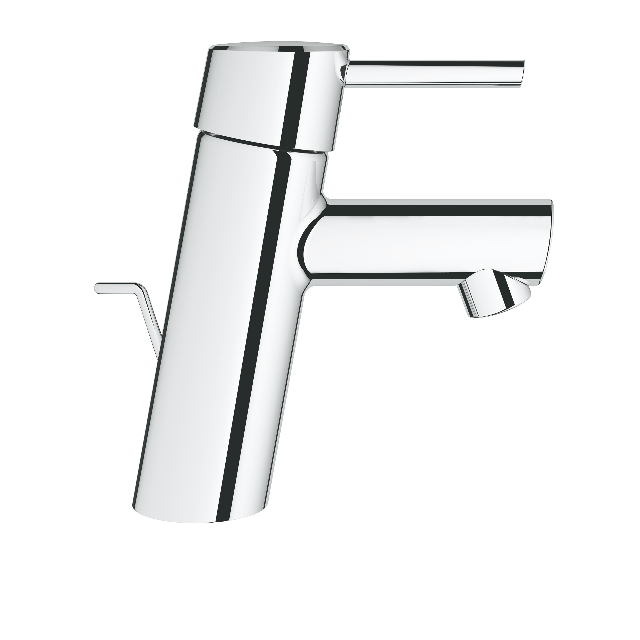 Baterie lavoar Grohe 32204001, 28 mm, 5.7 l/min, 1 bar, 35 mm, 155 mm, 101 mm, 1.57 kg, 370 mm, Crom