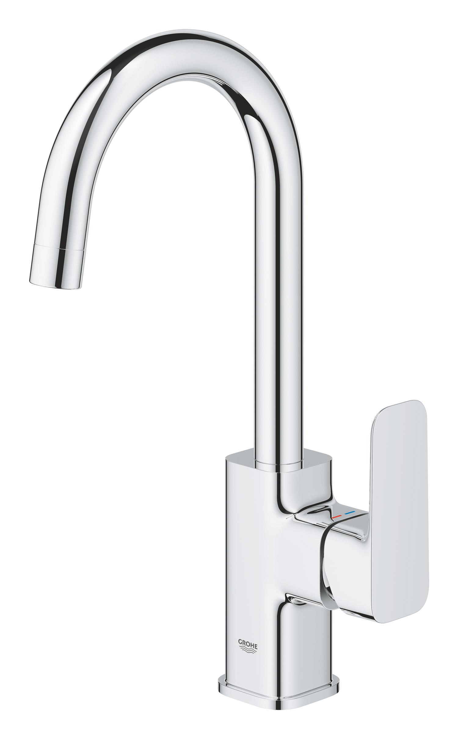 Baterie lavoar Grohe 1017670000, 28 mm, 5 l/min, 0.6 bar, 35 mm, 311 mm, 140 mm, 395 mm, 1 orificii instalare, Crom