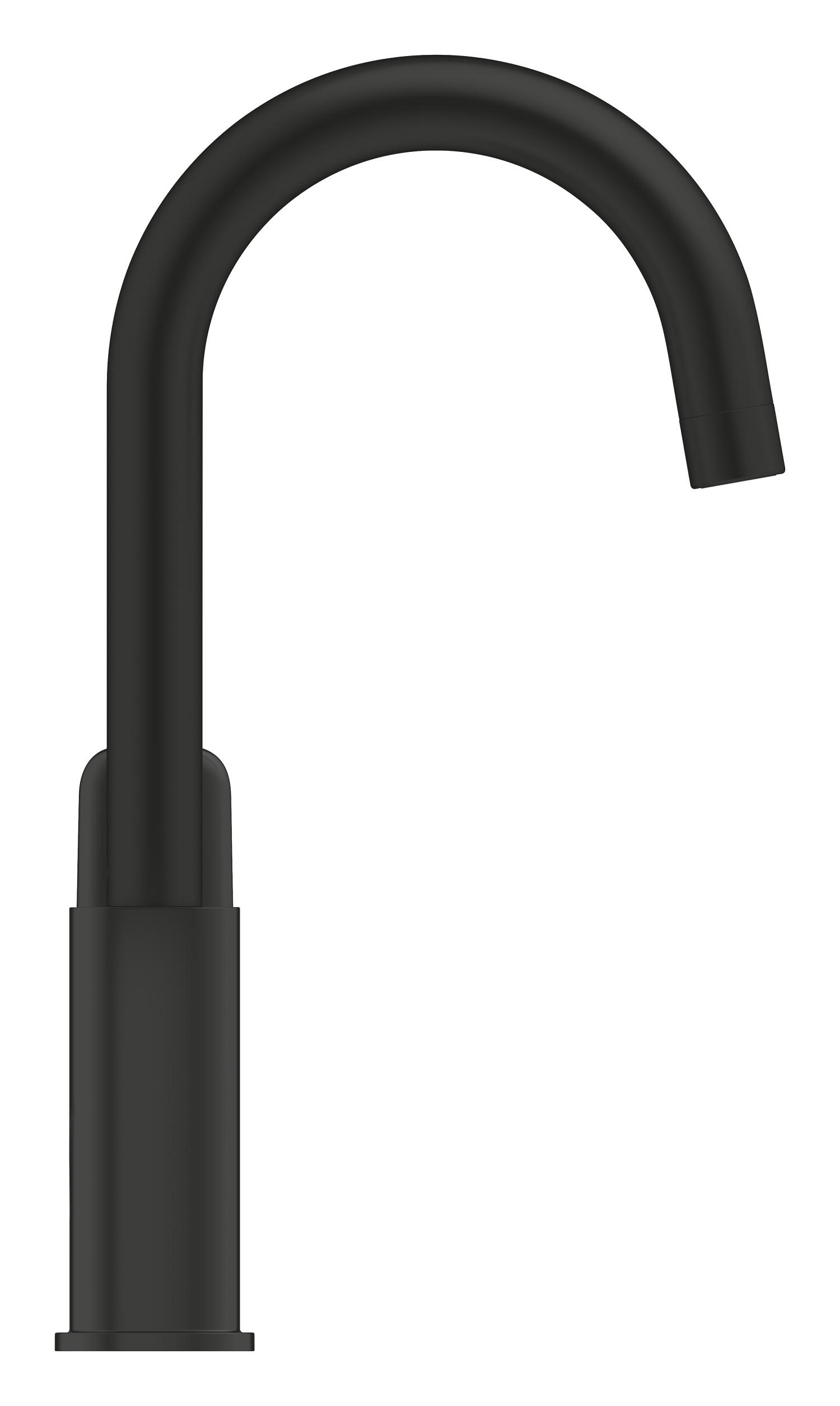 Baterie lavoar Grohe 1017712430, 28 mm, 5 l/min, 0.6 bar, 35 mm, 311 mm, 140 mm, 395 mm, 1 orificii instalare, Negru