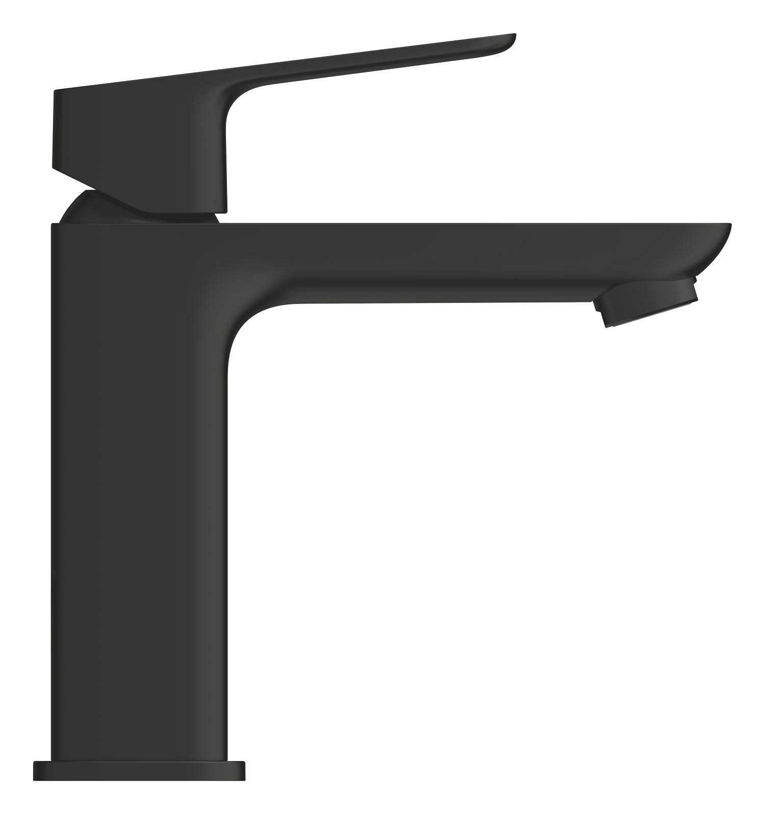 Baterie lavoar Grohe 1017522430, 28 mm, 5 l/min, 0.6 bar, 35 mm, 169 mm, 116 mm, 380 mm, 1 orificii instalare, Negru