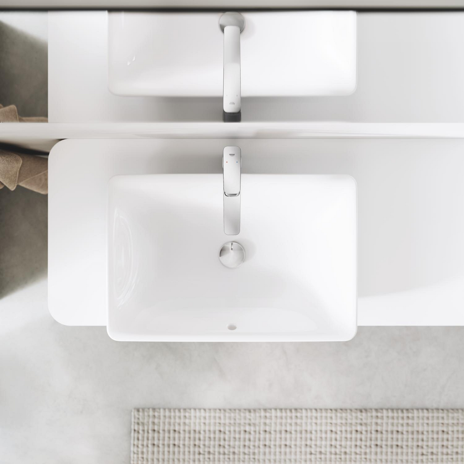 Baterie lavoar Grohe Cubeo, XL, 267 mm, crom, 1017290000…
