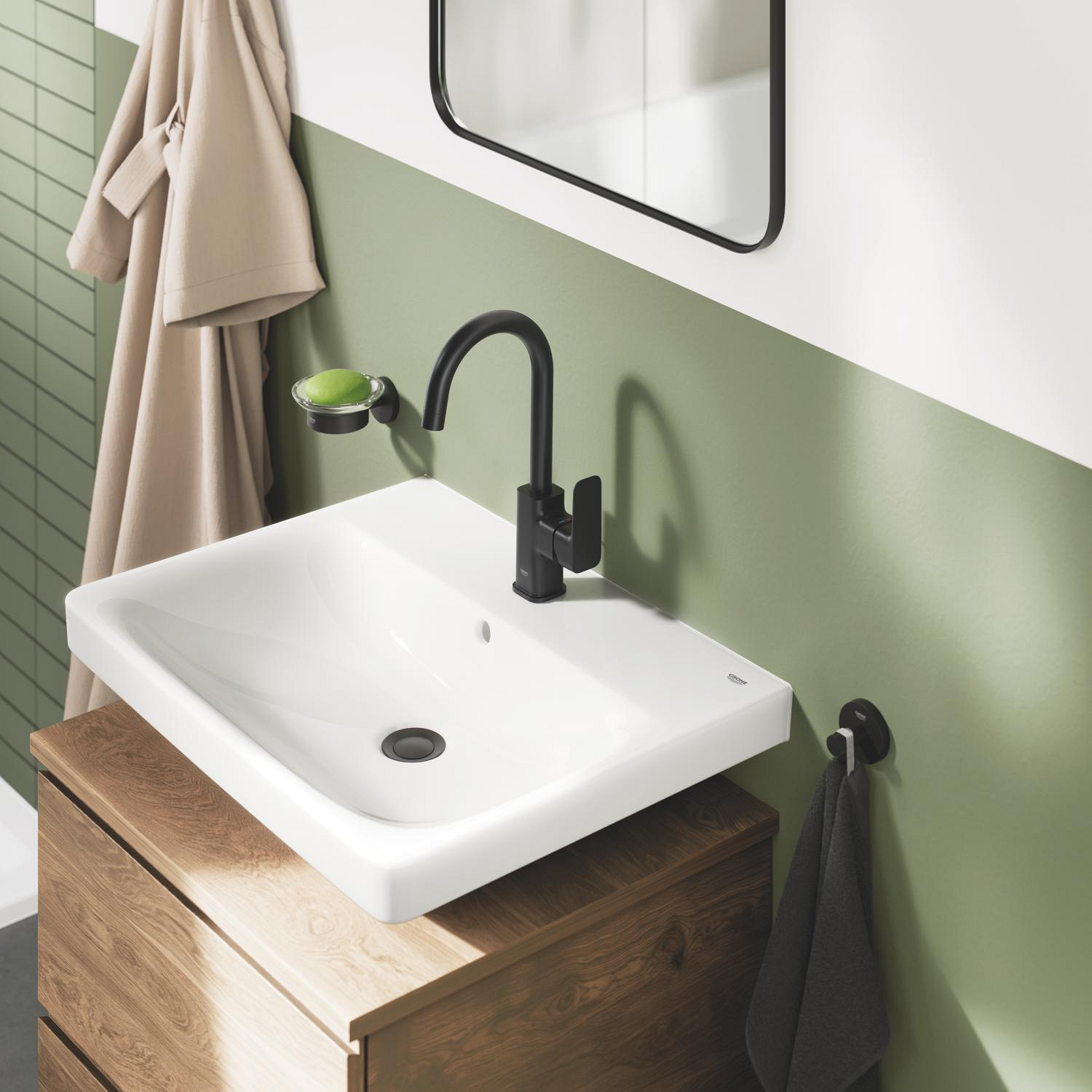 Baterie lavoar Grohe 1018712430, Dice, tip comanda monocomanda, marime