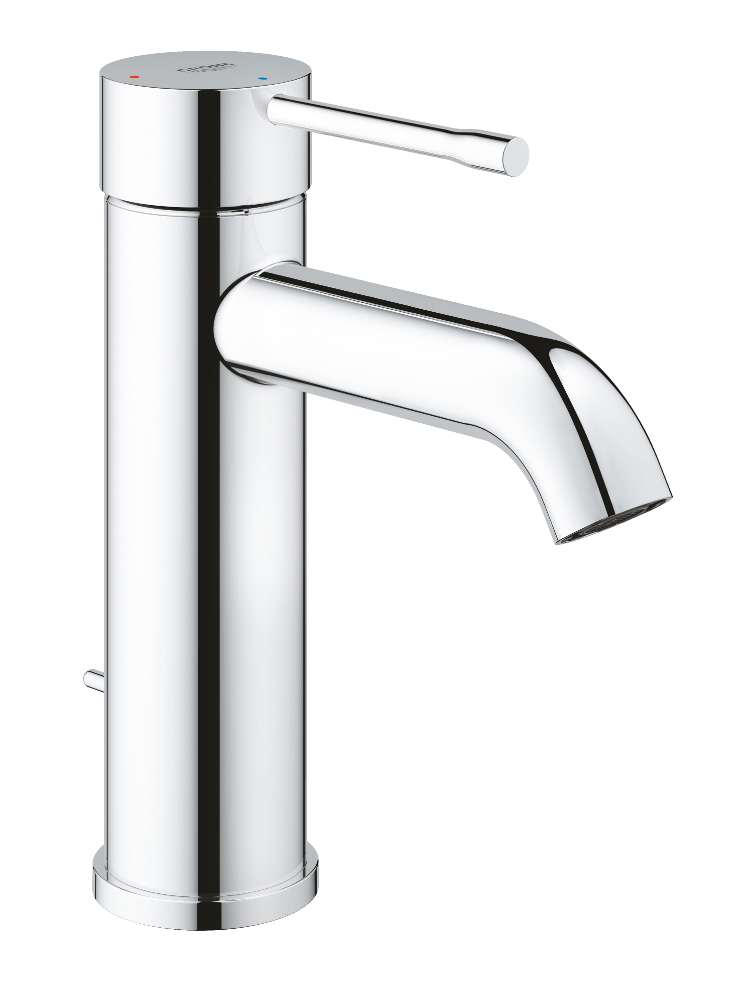 Grohe Baterie lavoar grohe essence 24180001, 3/8'', m, 174 mm, pornire rece, ventil, crom