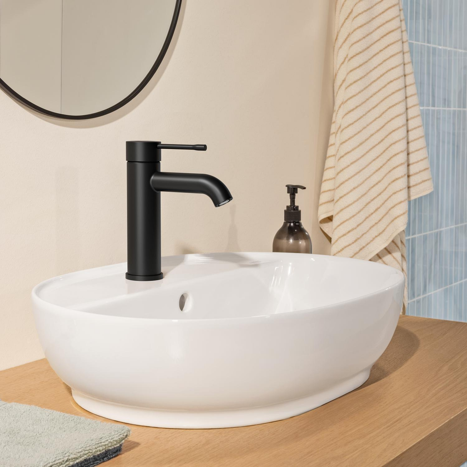 Baterie lavoar Grohe 237972431, Essence, tip comanda monocomanda, mari