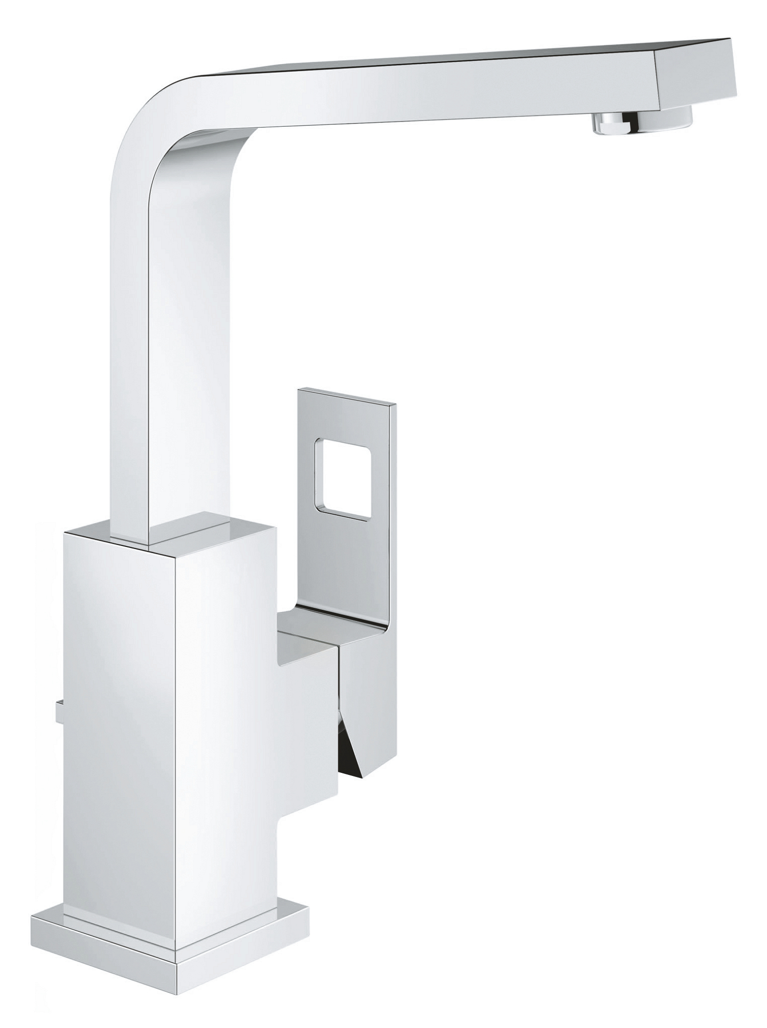 Grohe Baterie lavoar grohe eurocube 2313500e, 3/8'', l, 248 mm, eco, ventil, crom