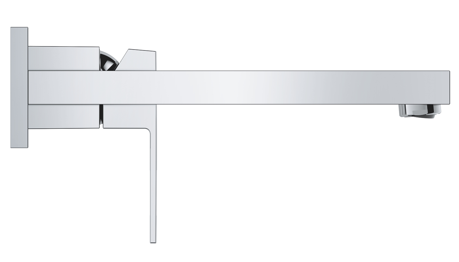Baterie lavoar Grohe 23447000, 1 bar, 35 mm, 68 mm, 231 mm, 2 orificii instalare, 1/2 dimensiune racord, Crom