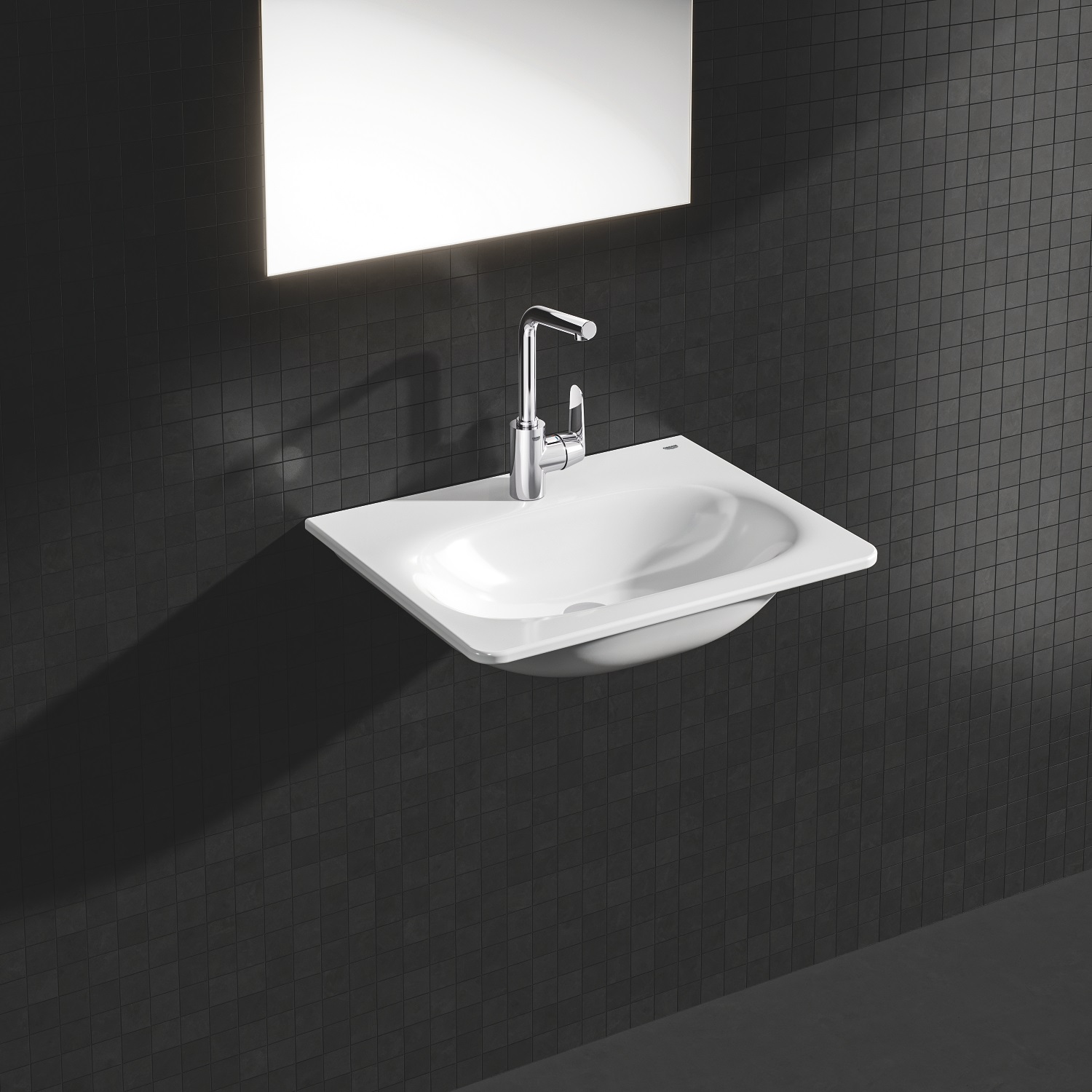 Baterie lavoar Grohe 23054003, 1 bar, 35 mm, 291 mm, 143 mm, 415 mm, 1 orificii instalare, 3/8 dimensiune racord, Crom