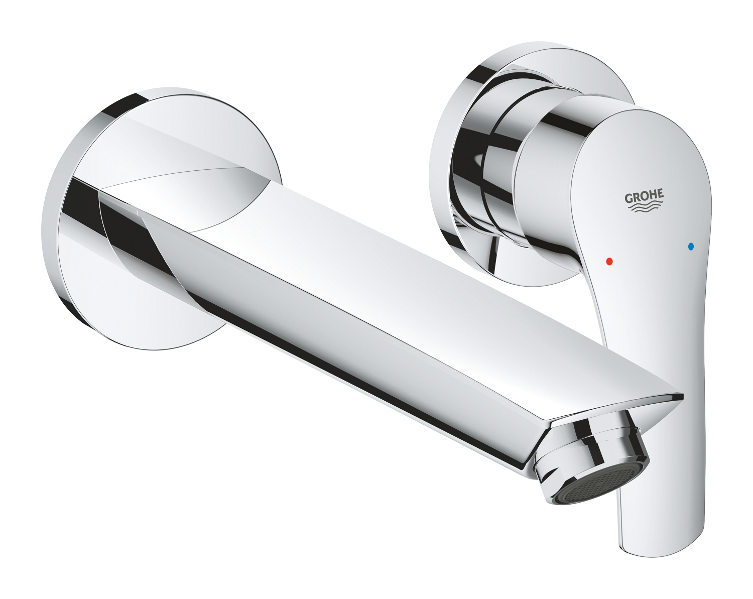 Grohe Baterie lavoar grohe eurosmart, pe perete, 211 mm, necesita valva, crom, 29338003