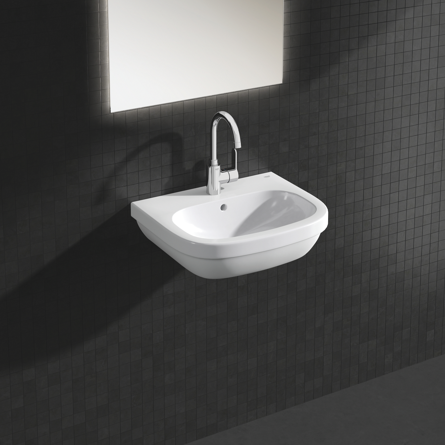 Baterie lavoar Grohe 23043003, Eurostyle, tip comanda monocomanda, tip