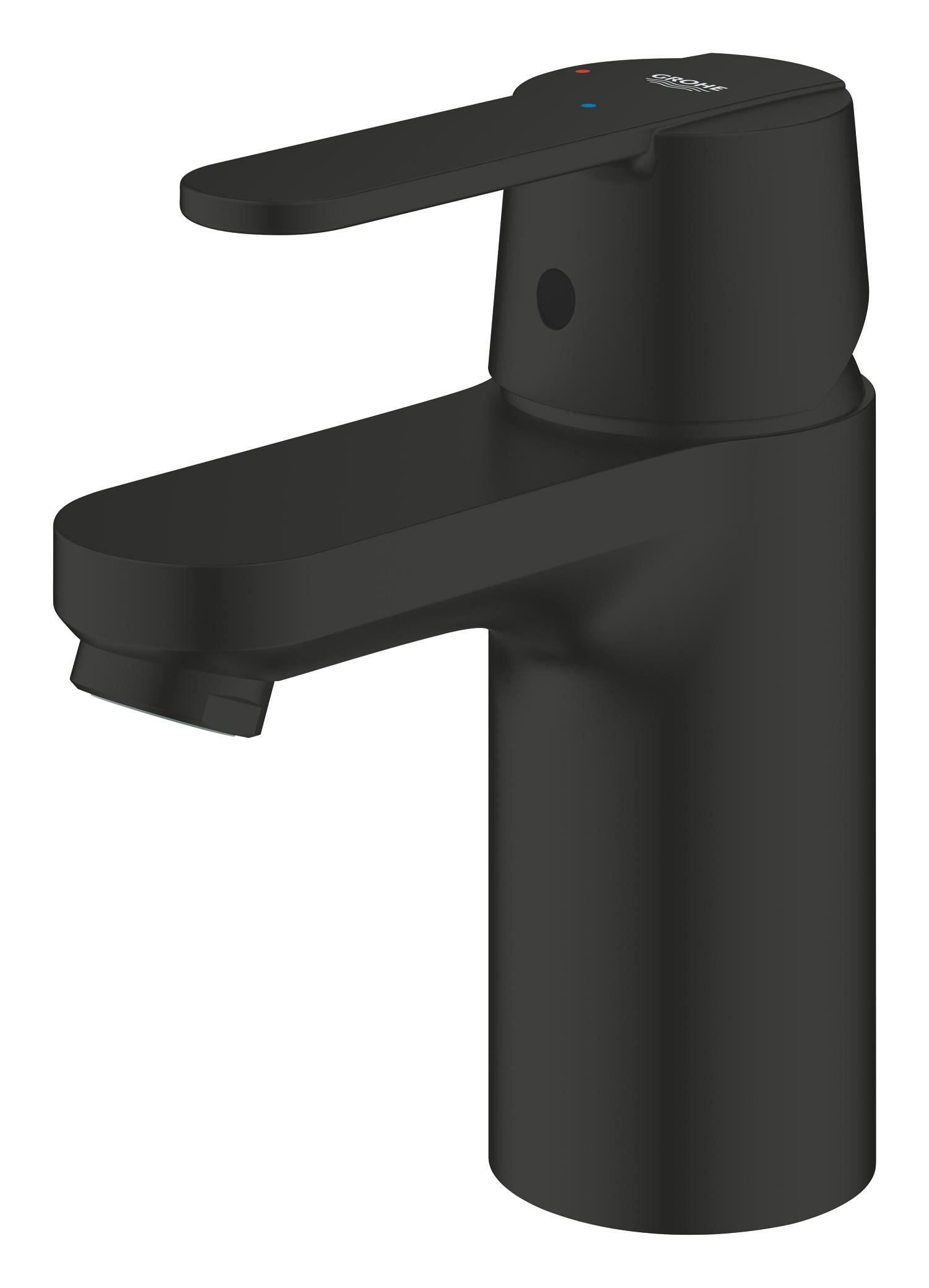 Baterie lavoar Grohe 235862430, 35 mm, 2.5 l/min, 0.7 bar, 34 mm, 140 mm, 92 mm, 370 mm, 1 orificii instalare, Negru