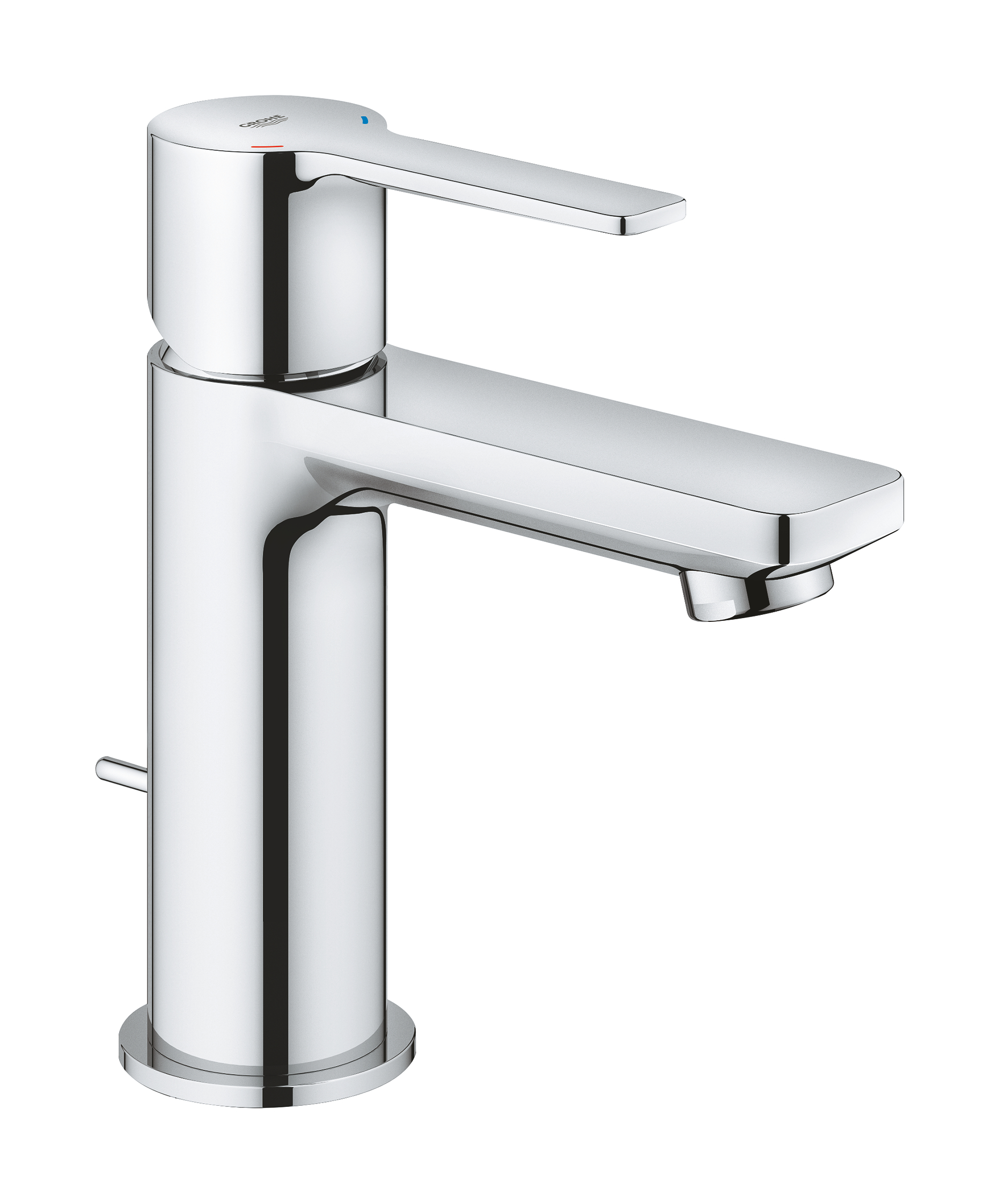 Grohe Baterie lavoar grohe lineare 32109001, marimea xs, monocomanda, 3/8'', cartus ceramic, evacuare cu tija, crom