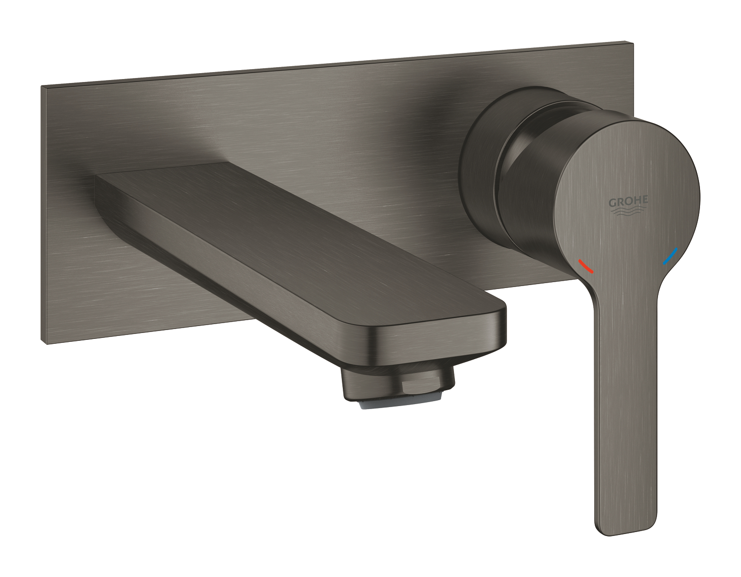 Grohe Baterie lavoar grohe lineare 19409al1, montare pe perete, marimea m, necesita set fixare, mat, grafit