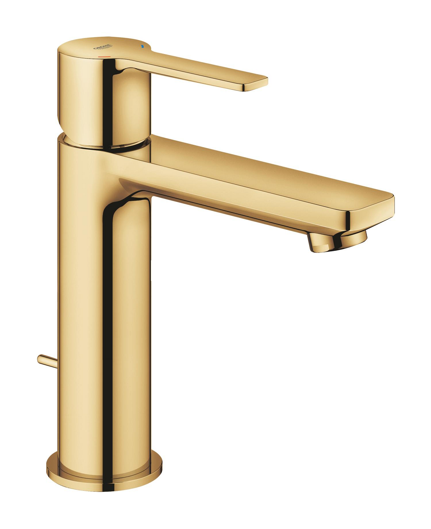 Grohe Baterie lavoar grohe lineare, m, 180 mm, ventil, lucius, auriu,  32114gl1