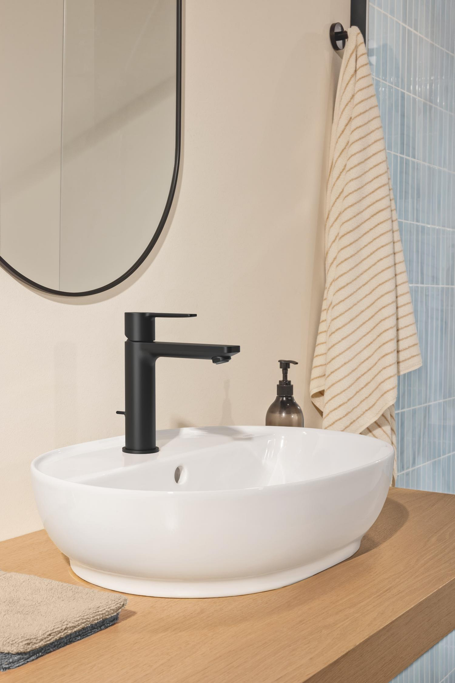 Baterie lavoar Grohe 321142431, Lineare, tip comanda monocomanda, mari