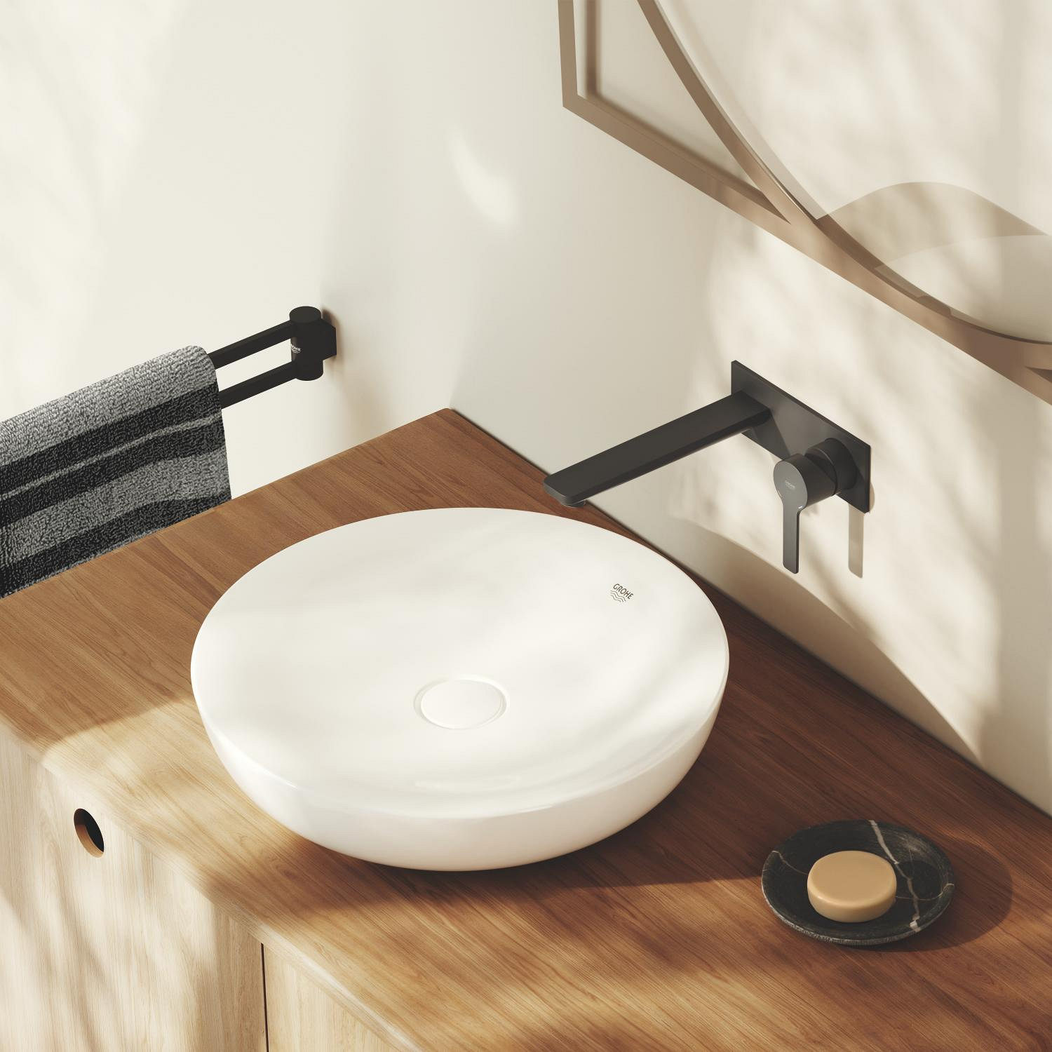 Baterie lavoar Grohe 234442431, Lineare, tip comanda monocomanda, mari