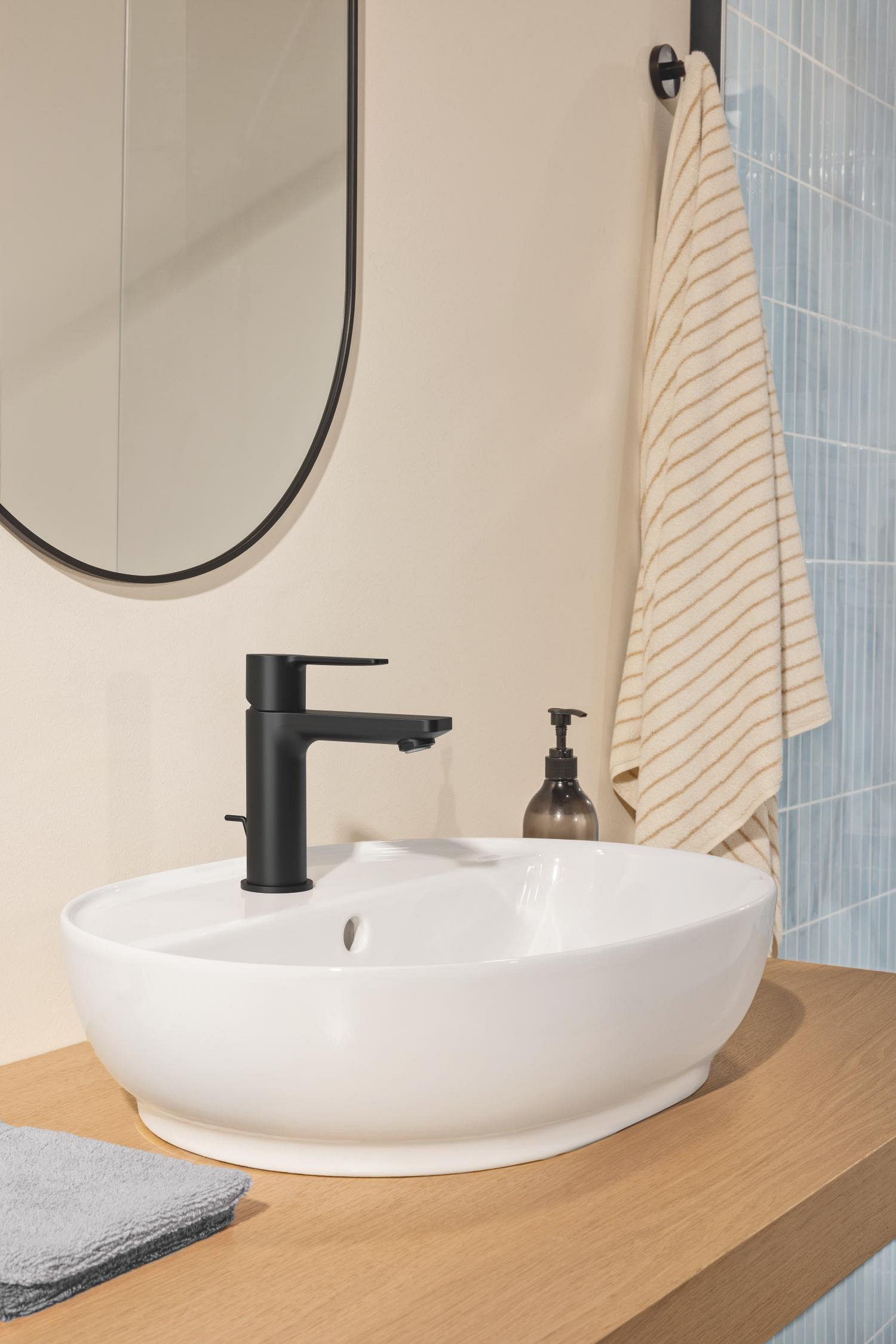 Baterie lavoar Grohe 237902431, Lineare, tip comanda monocomanda, mari