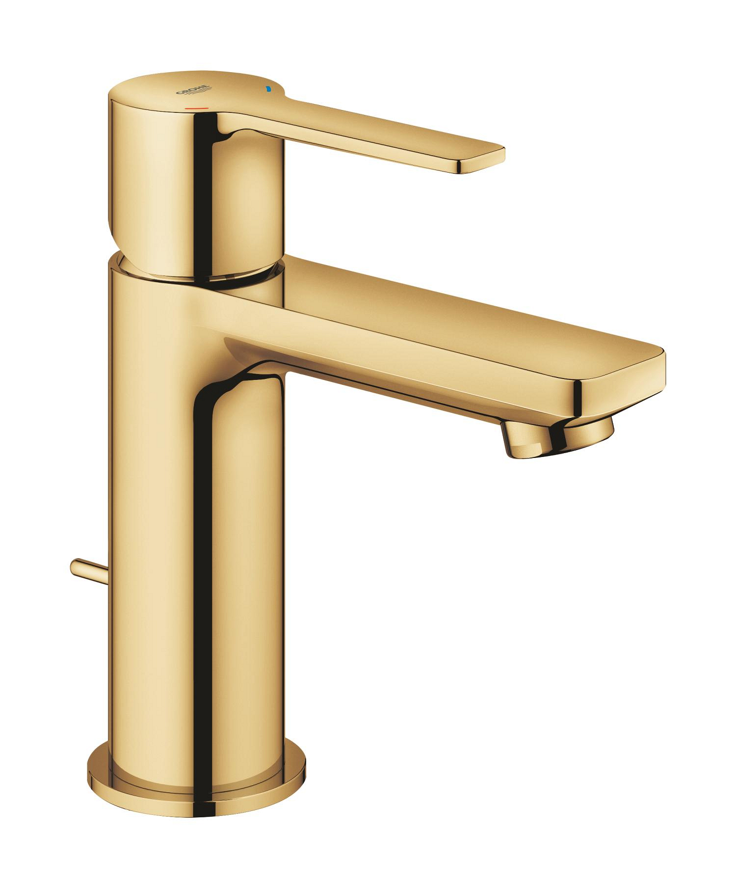 Grohe Baterie lavoar grohe lineare, s, 155 mm, ventil, lucius, auriu,  32109gl1