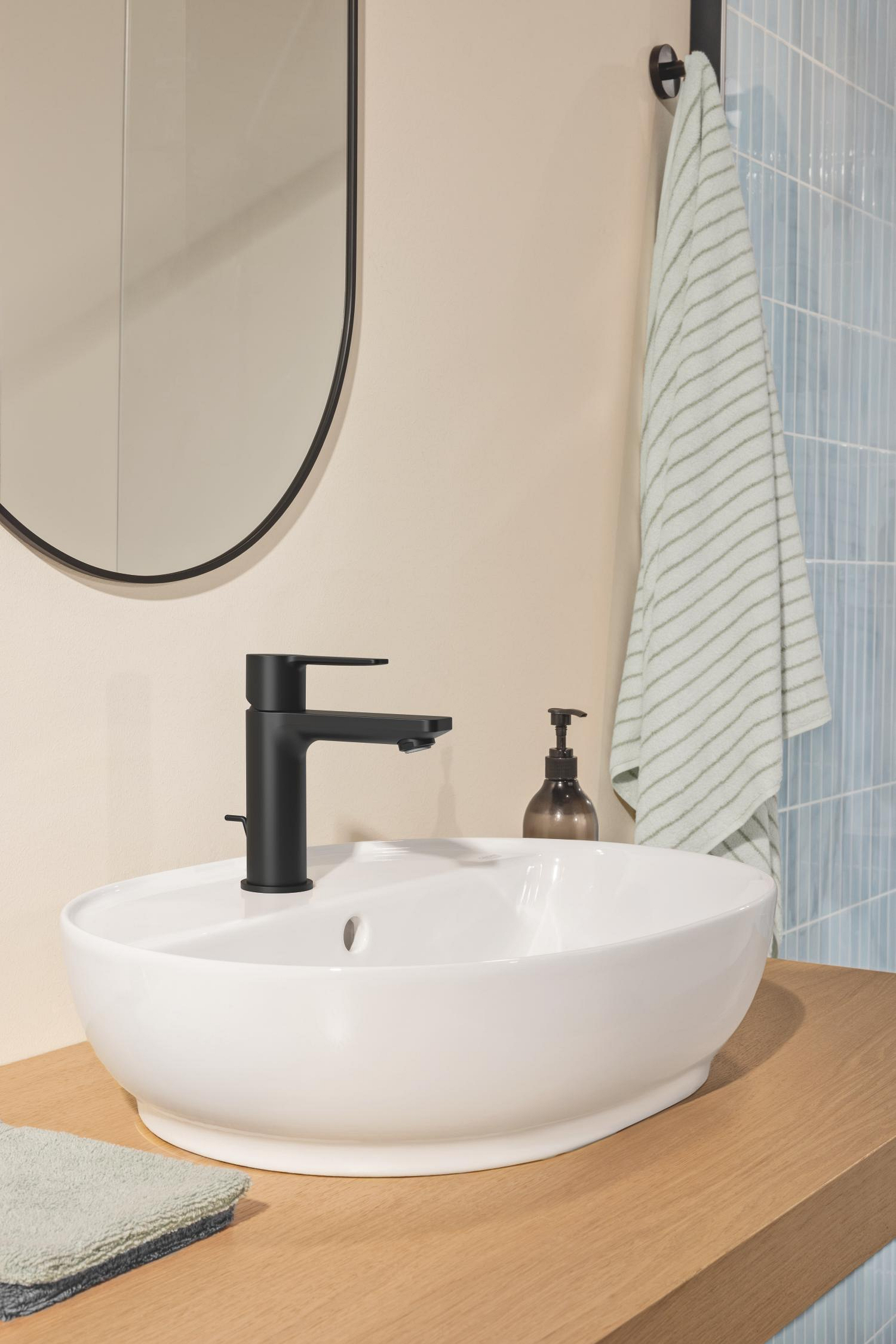 Baterie lavoar Grohe 321092431, Lineare, tip comanda monocomanda, mari