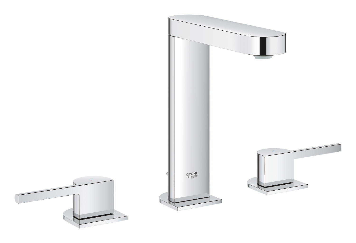 Grohe Baterie lavoar grohe plus 20301003, 1/2'', marimea m, dubla comanda, evacuare cu tija, crom