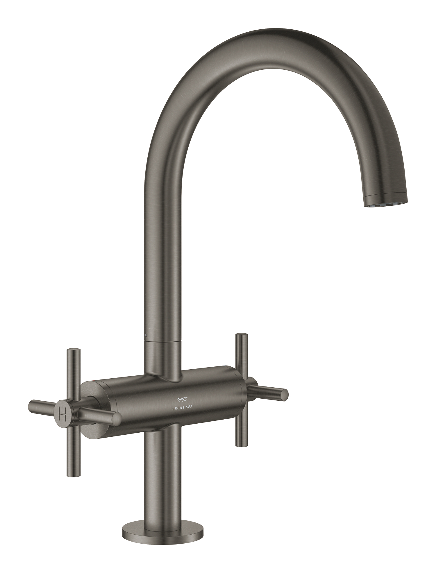 Grohe SPA Baterie lavoar grohe spa atrio, l, 303 mm, ventil, mat, grafit, 21144al0