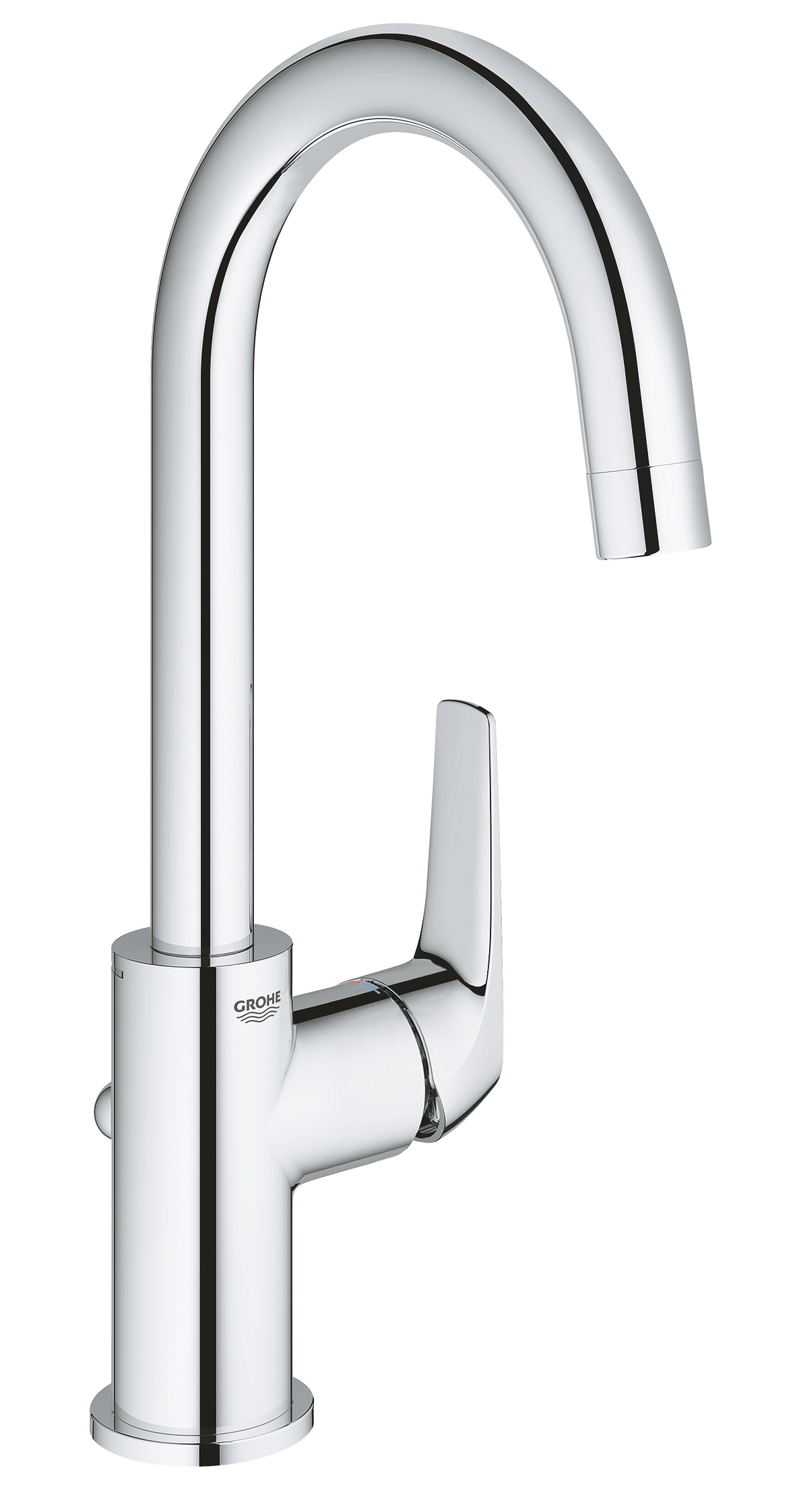 Grohe Baterie lavoar grohe start flow 23811000, 3/8'', l, 310 mm, ventil, crom