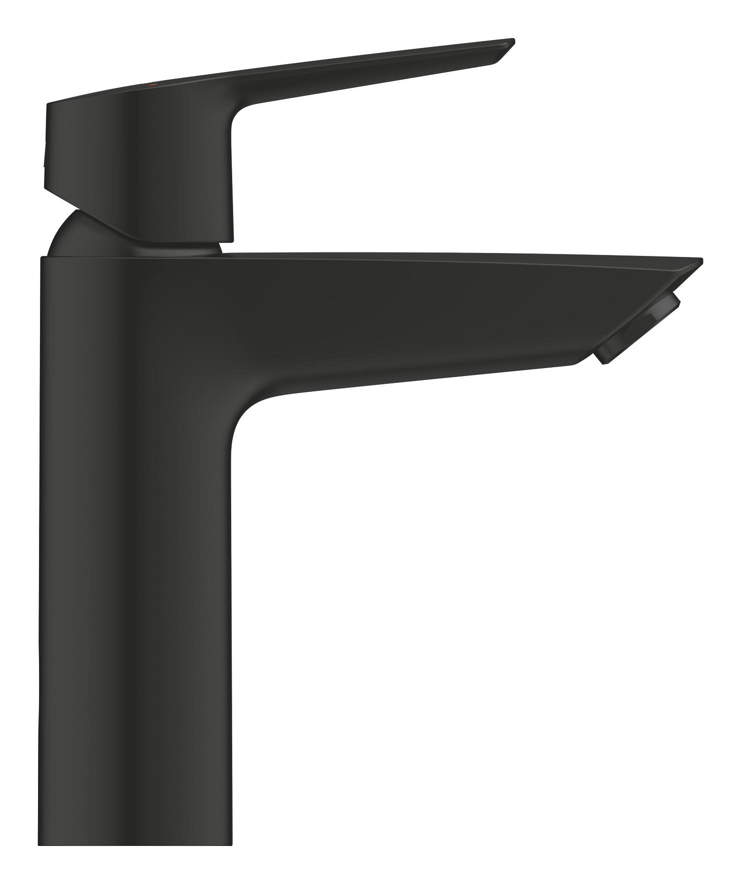 Baterie lavoar Grohe 237462432, 28 mm, 5.7 l/min, 0.8 bar, 35 mm, 192 mm, 121 mm, 370 mm, 1 orificii instalare, Negru