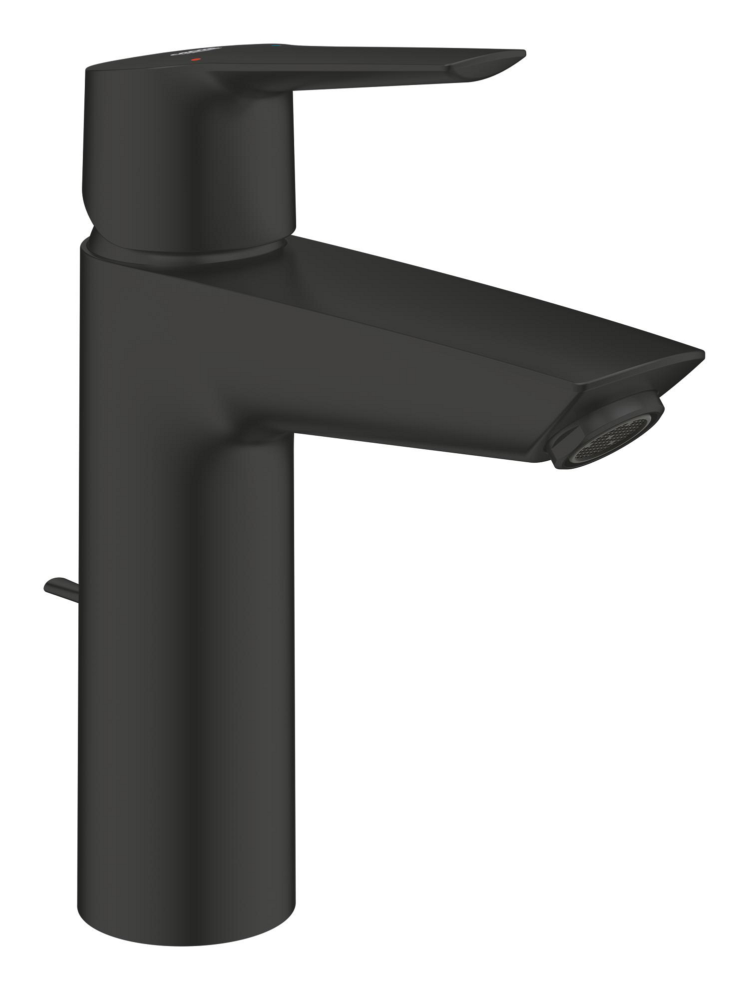 Grohe Baterie lavoar grohe start, m, 192 mm, ventil, mat, negru, 234552432