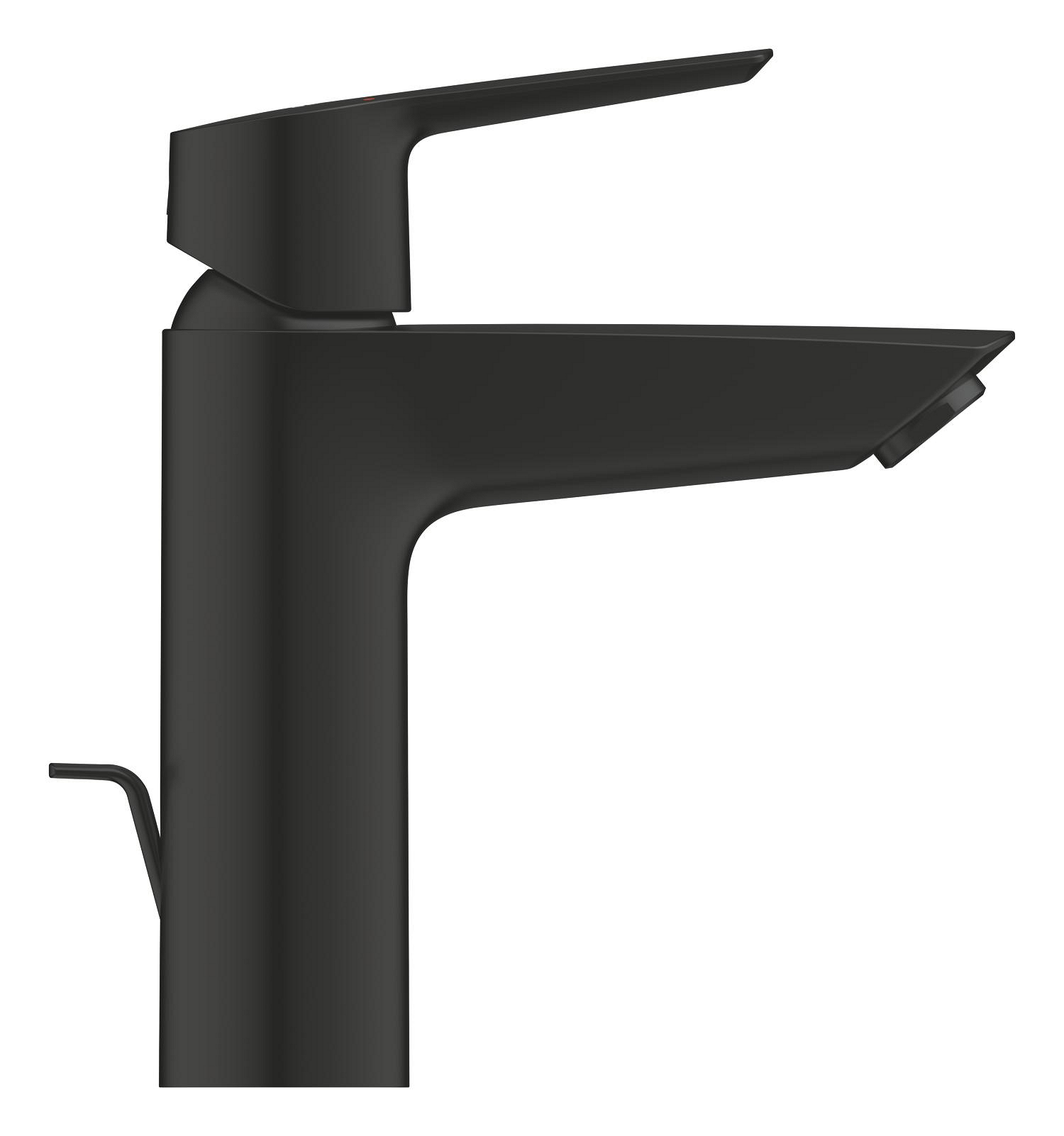 Baterie lavoar Grohe 234552432, 28 mm, 5.7 l/min, 0.6 bar, 35 mm, 192 mm, 121 mm, 365 mm, 1 orificii instalare, Negru