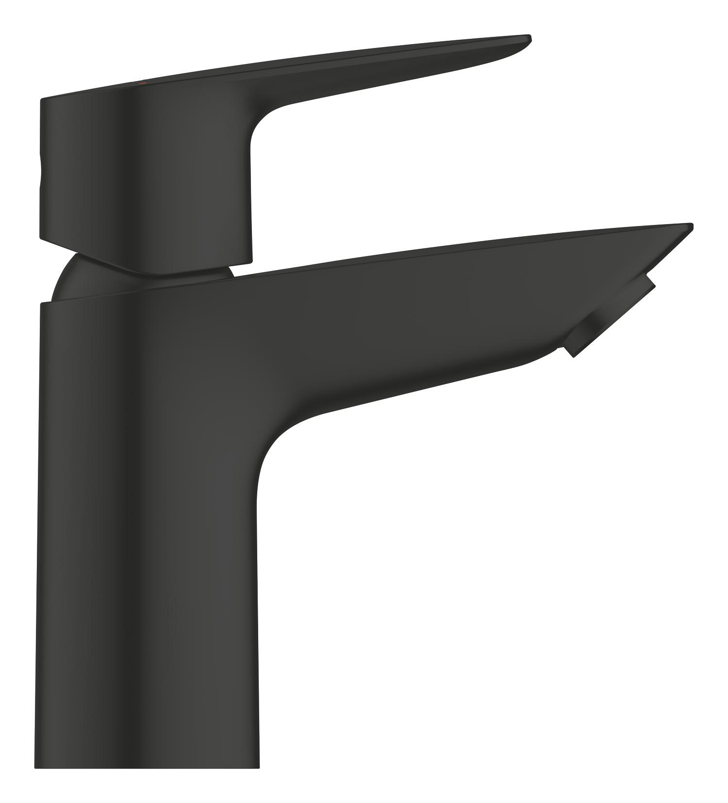 Baterie lavoar Grohe 239002431, 28 mm, 5 l/min, 0.7 bar, 34 mm, 147 mm, 93 mm, 395 mm, 1 orificii instalare, Negru