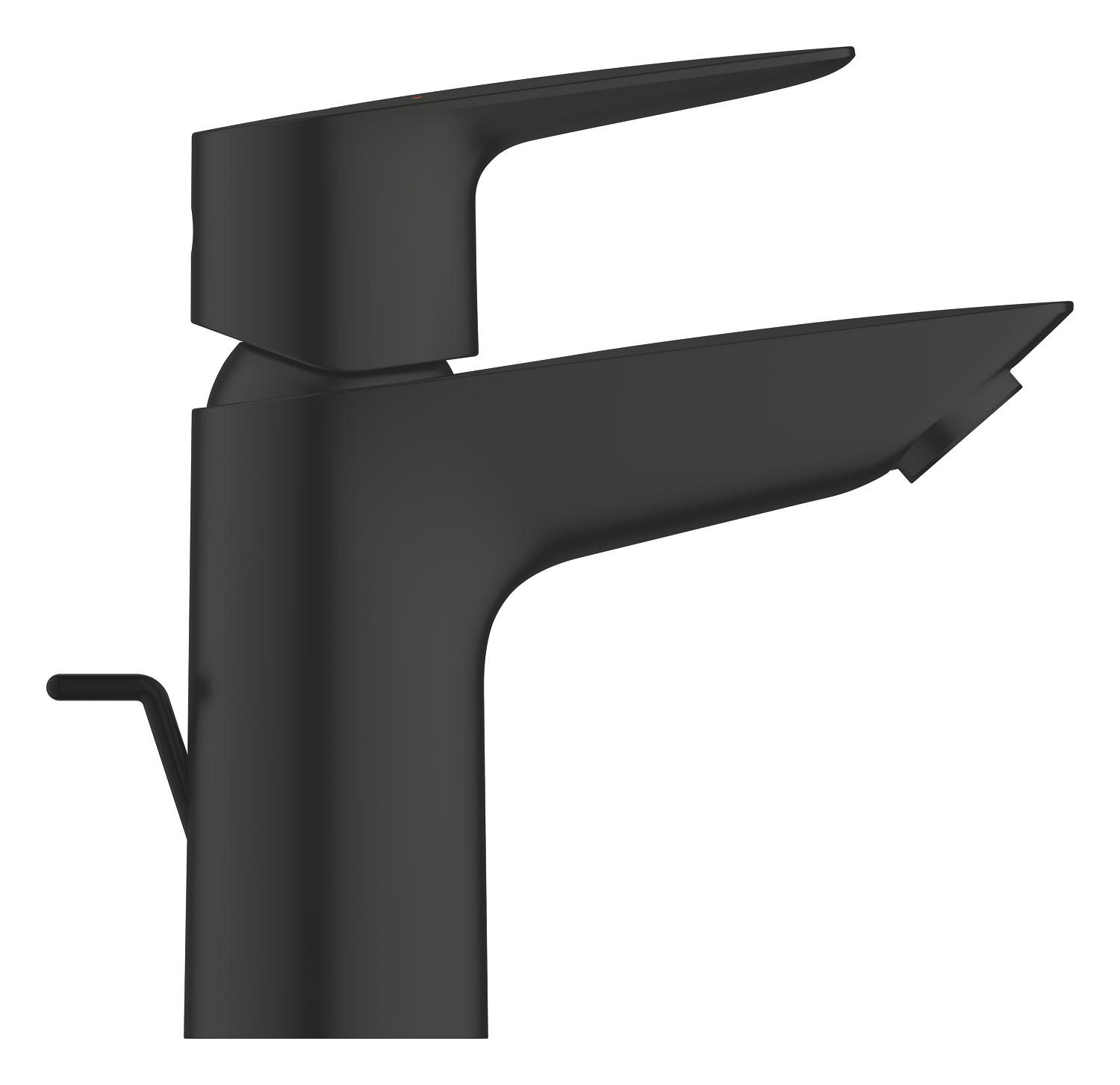 Baterie lavoar Grohe 233422431, 28 mm, 5 l/min, 0.7 bar, 34 mm, 147 mm, 93 mm, 395 mm, 1 orificii instalare, Negru