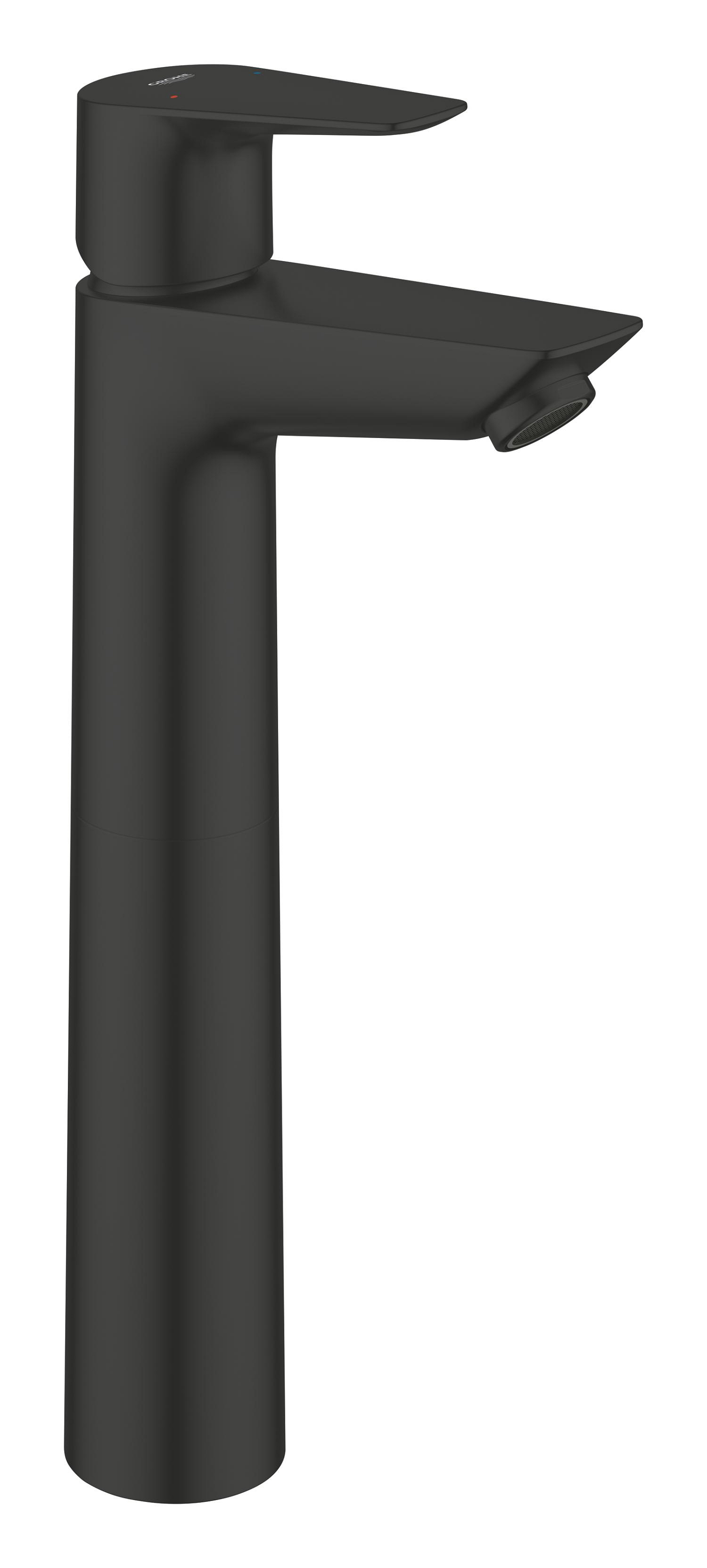 Baterie lavoar Grohe 237772431, 28 mm, 5 l/min, 0.7 bar, 34 mm, 304 mm, 108 mm, 390 mm, 1 orificii instalare, Negru