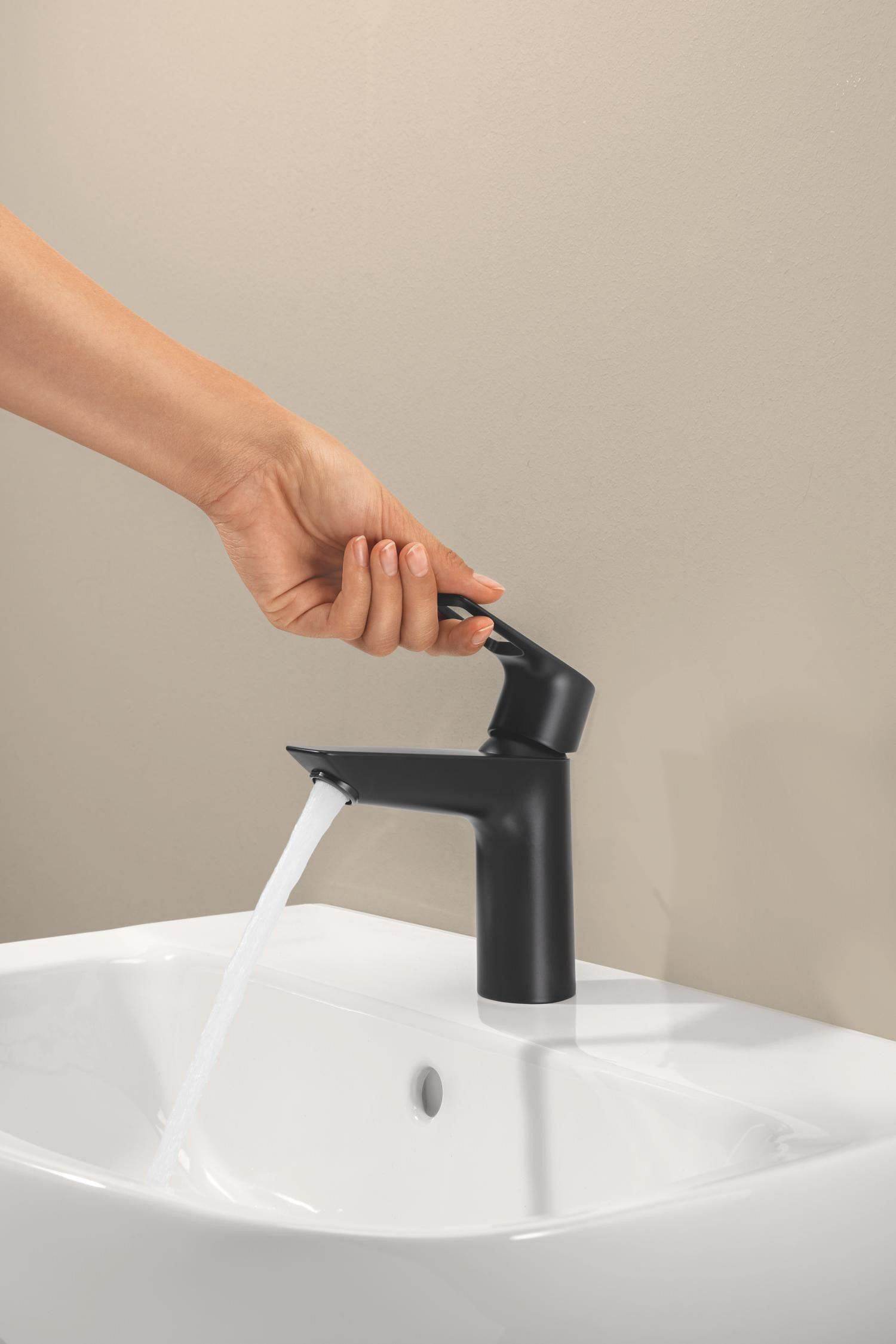 Baterie lavoar Grohe 237792431, StartLoop, tip comanda monocomanda, ma