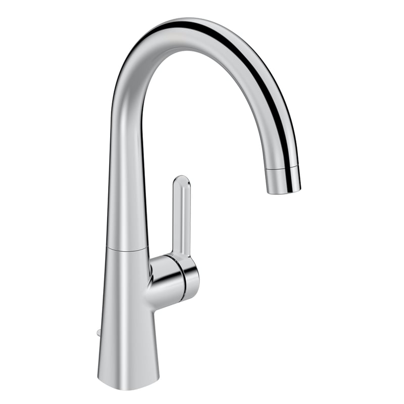 Hansa Baterie lavoar hansa desino, l, 302 mm, ventil, crom, 51032293