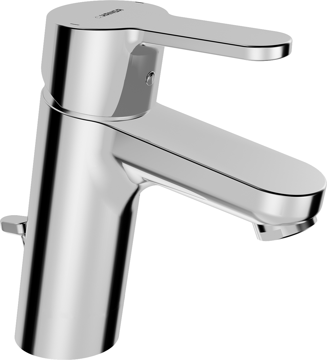 Hansa Baterie lavoar hansa primo, m, 151 mm, ventil, crom, 49562203