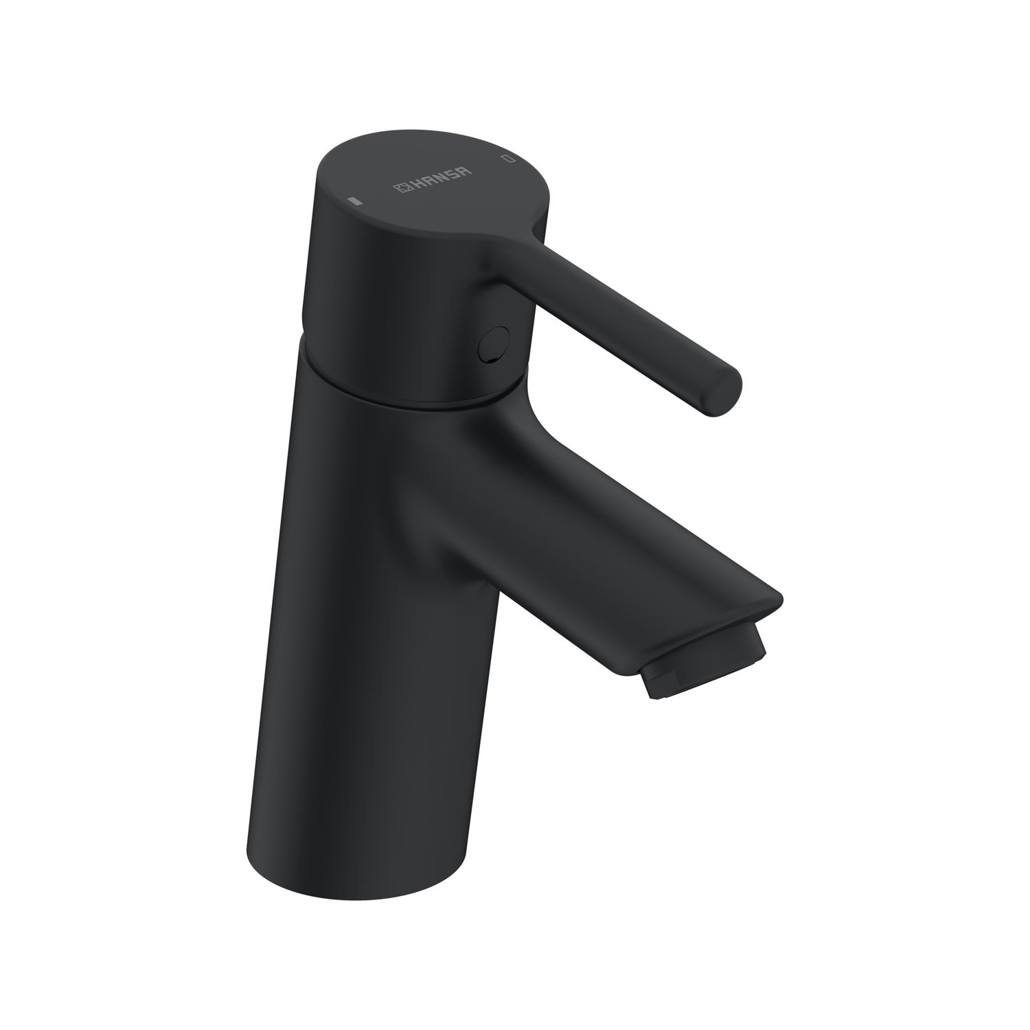 Hansa Baterie lavoar hansa vantis, m, 163 mm, mat, negru, 5242226733