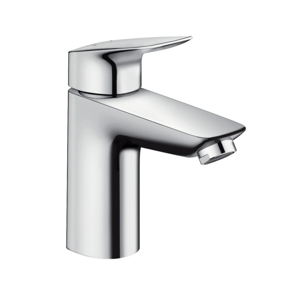 Hansgrohe Baterie lavoar hansgrohe logis 100 71101000, 3/8'', marimea m, monocomanda, fara ventil, crom