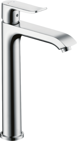 Hansgrohe Baterie lavoar hansgrohe metris 200 31183000, 3/8'', marimea l, monocomanda, limitator, evacuare pop-up, crom